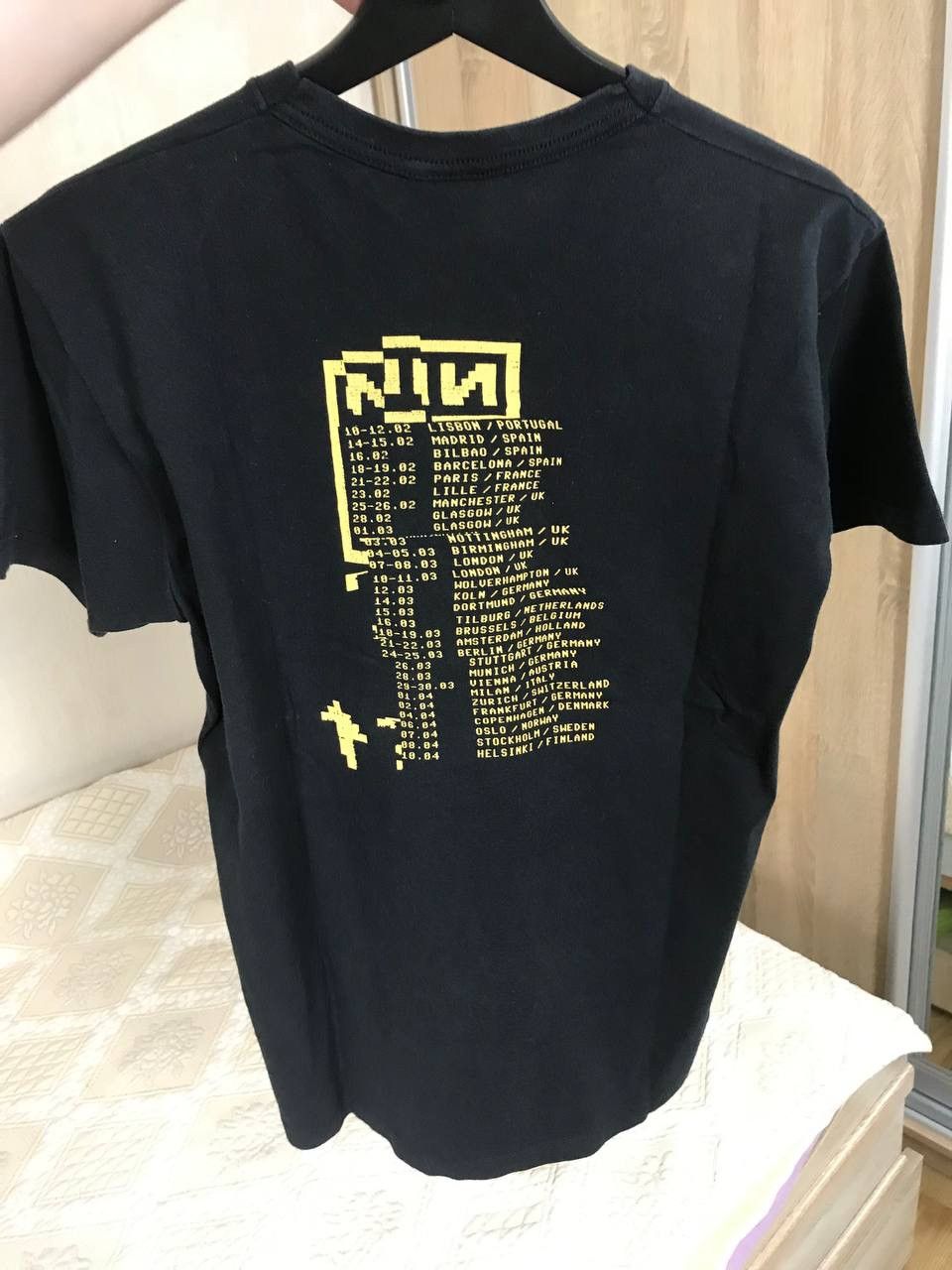 Band Tees × Vintage 🔥 2007 NINE INCH NAILS Rare Tour T Shirt Australia Japan Size US S / EU 44-46 / 1 - 10 Thumbnail