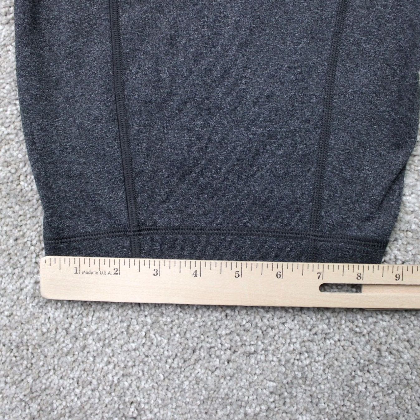 Lululemon Lululemon Shorts Mens M Gray Drawstring Lined Athletic Nylon/Poly Stretch Shorts Size US 31 - 4 Thumbnail