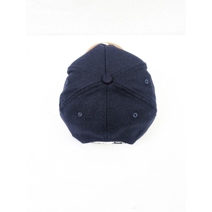 Amiri o1rshd1 Size: OS / Wool/Leather MA Hat / Cap in Navy Size ONE SIZE - 10 Thumbnail