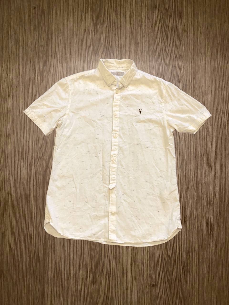 Allsaints AllSaints Short Sleeve Button Up Shirt Size US M / EU 48-50 / 2 - 1 Thumbnail