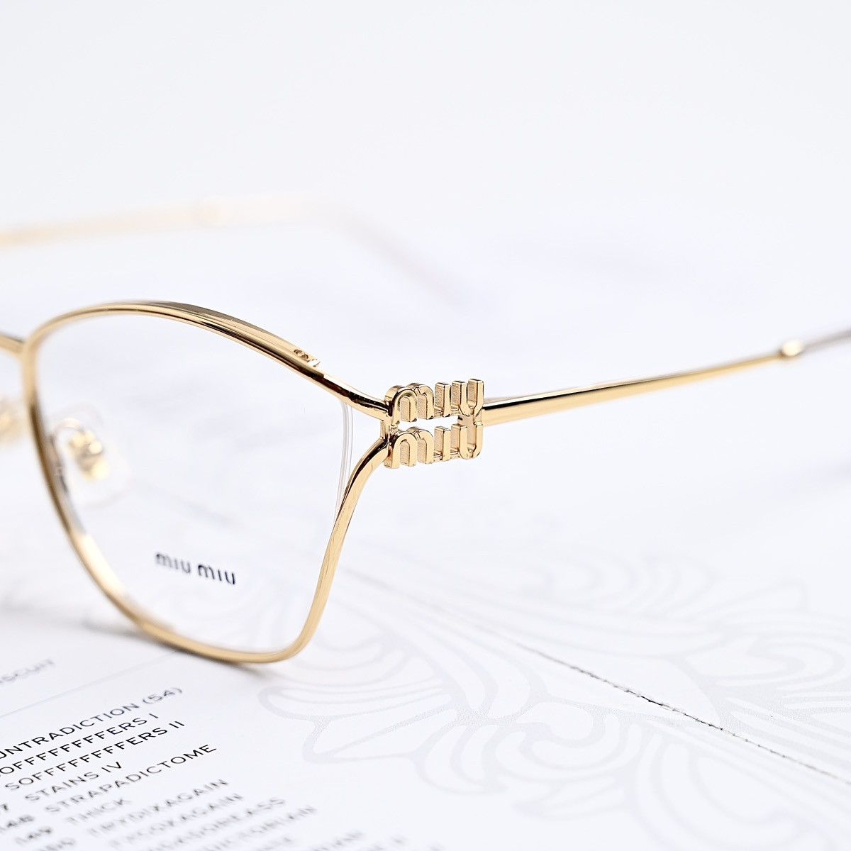 Miu Miu MIU MIU 0MU 53UV SUNGLASSES Size ONE SIZE - 3 Thumbnail