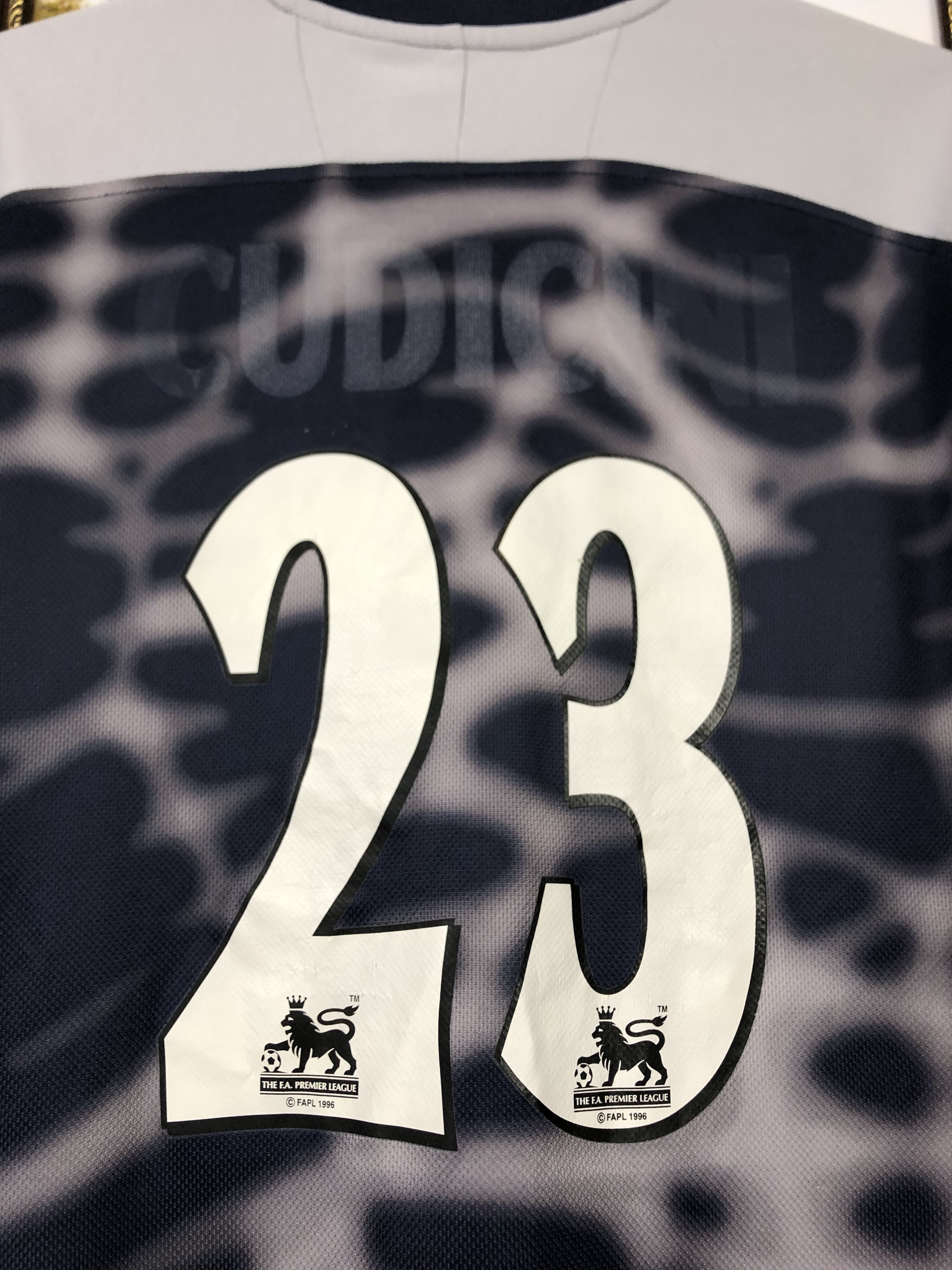 Umbro Chelsea Goalkeeper football shirt 2003 #23 Cudicini Jersey Size US M / EU 48-50 / 2 - 18 Thumbnail