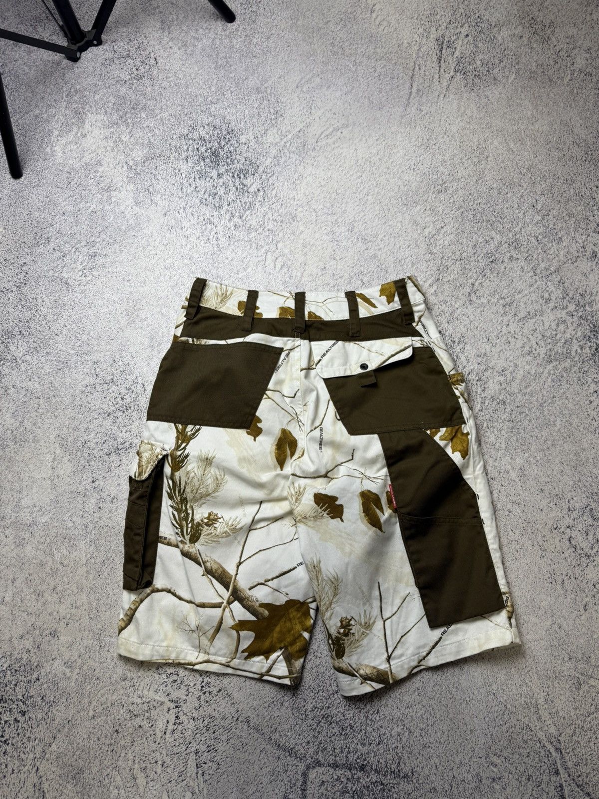 Vintage Vintage Engelbert Strauss Cargo Workwear Denim Shorts Size US 32 / EU 48 - 13 Thumbnail