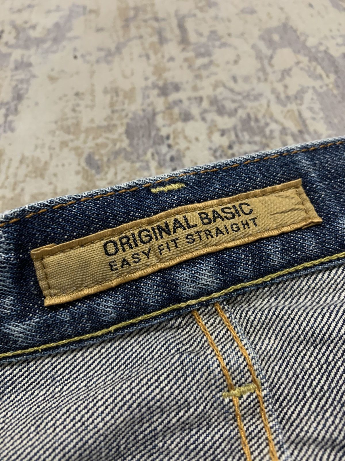 Japanese Brand Vintage Japanese Uniqlo S003 Mud Wash Distressed Loose Jeans Size US 30 / EU 46 - 17 Thumbnail