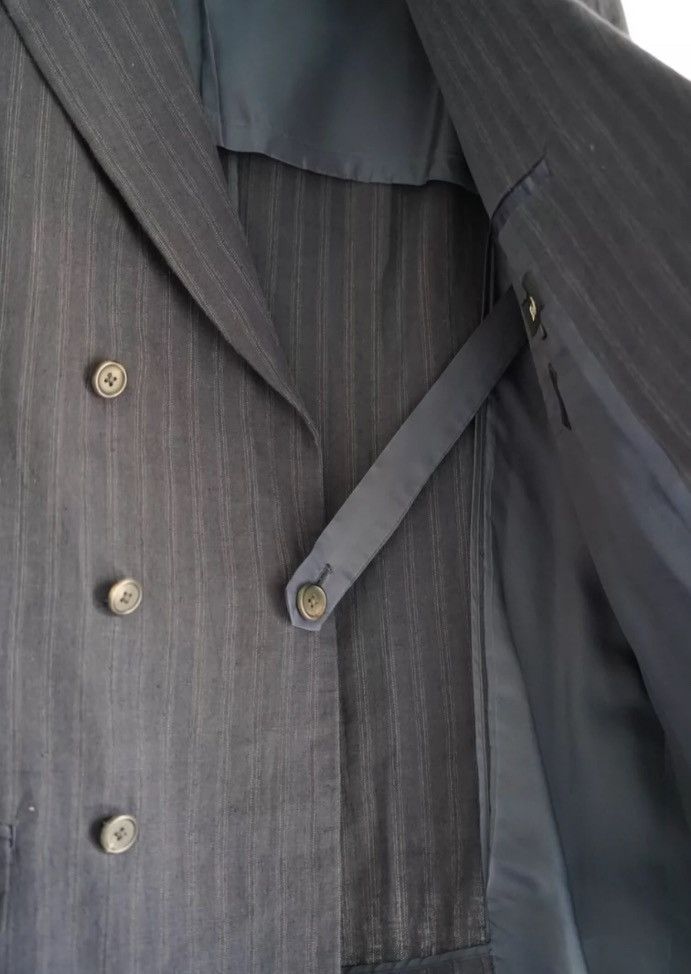Yohji Yamamoto Yohji Yamamoto 90s Striped Linen Suit 2412-Nextarrow Size US M / EU 48-50 / 2 - 3 Thumbnail