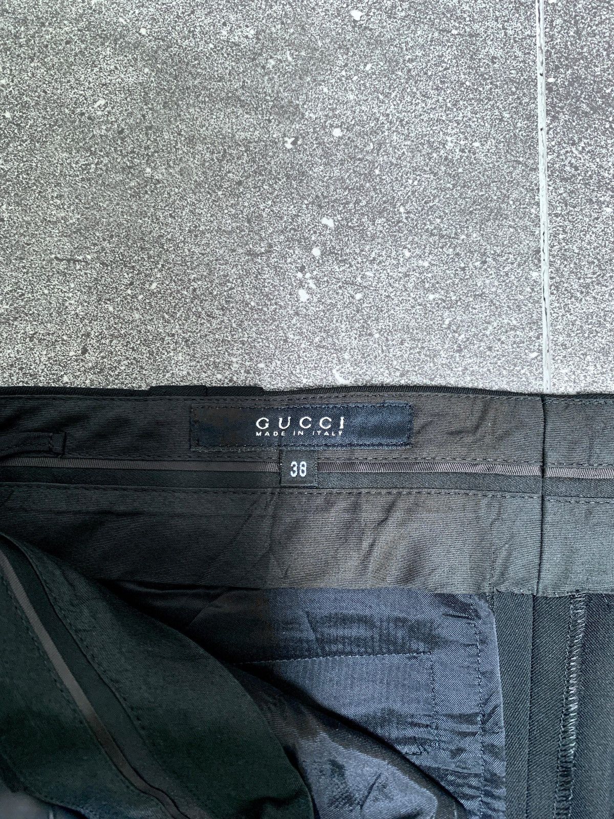 Gucci 2000s Super Flared Wool Trousers Size US 29 - 9 Thumbnail