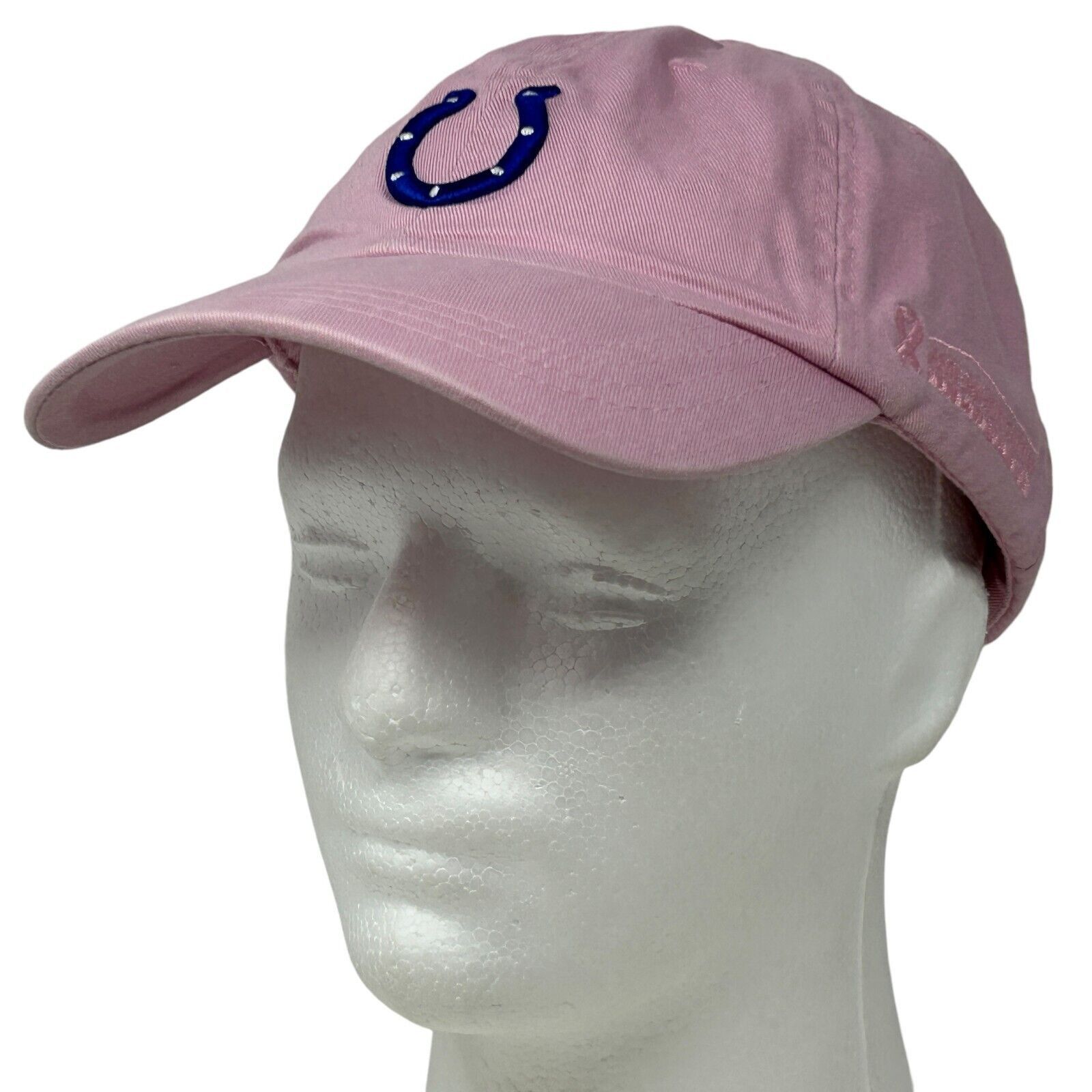 Reebok Indianapolis Colts Womens Dad Hat Cap Pink Strapback Reebok Size ONE SIZE - 1 Thumbnail