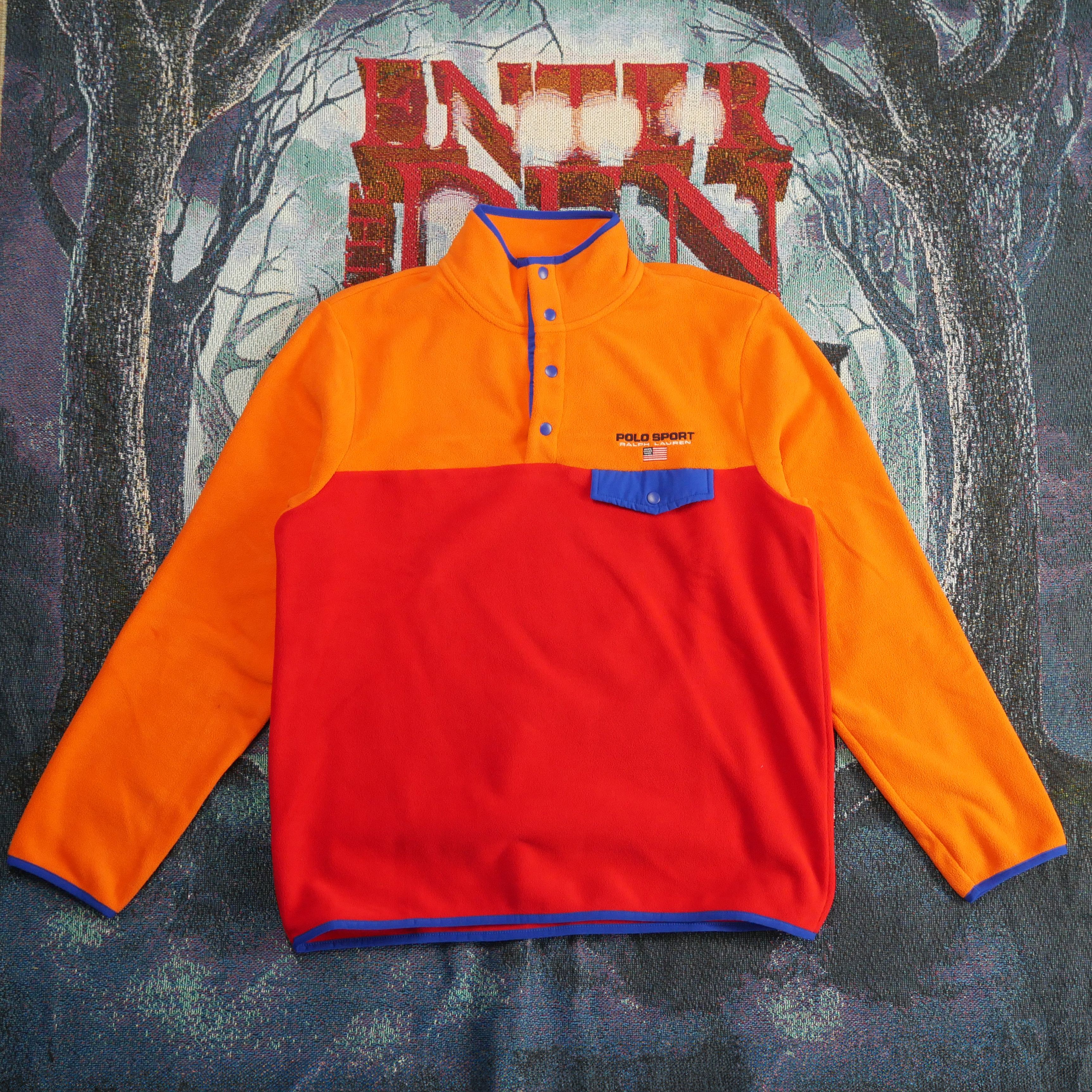 Polo Ralph Lauren Ralph Lauren Polo Sport Color Block Fleece Sweatshirt Size US M / EU 48-50 / 2 - 1 Thumbnail