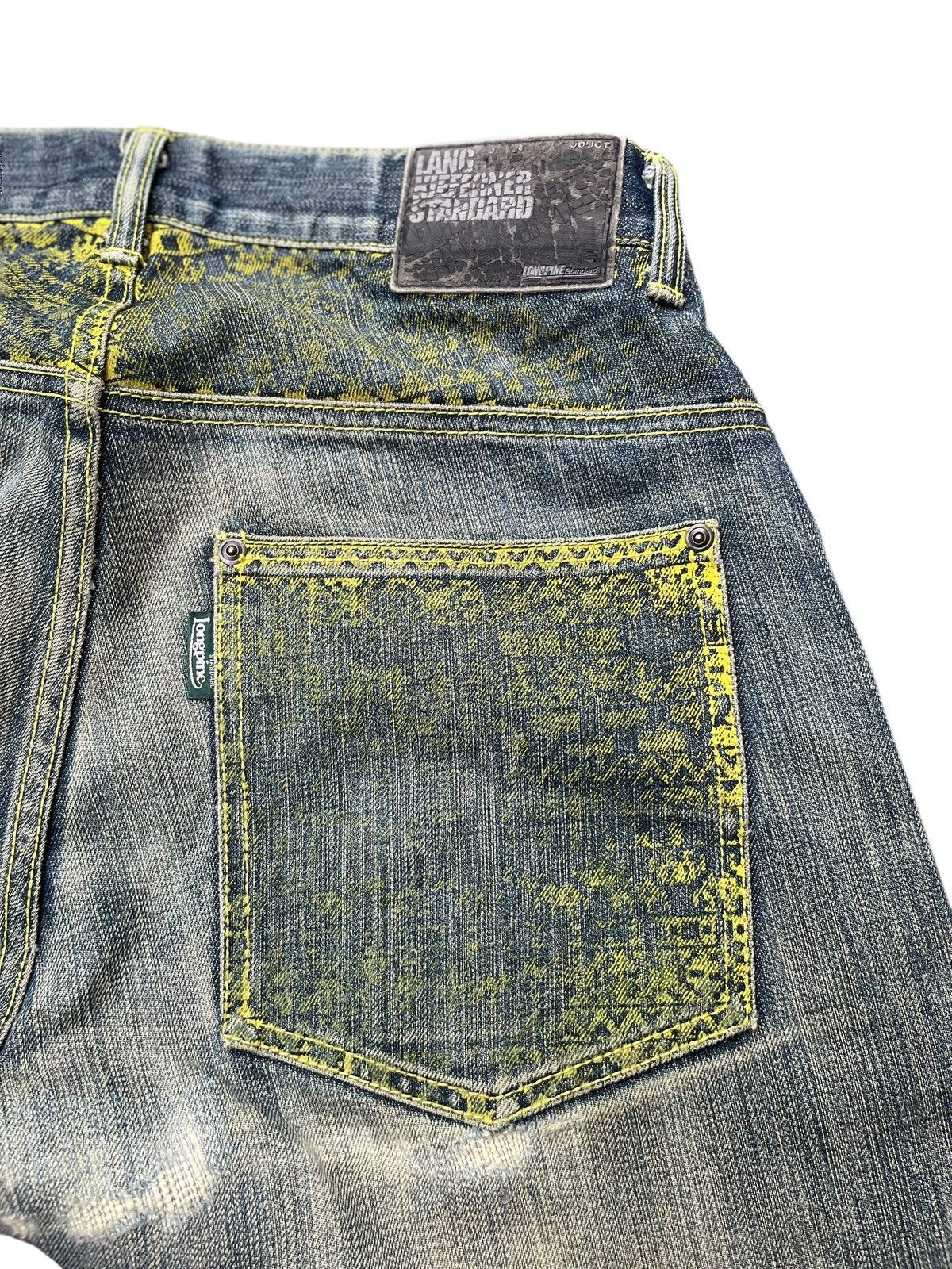 Japanese Brand Lane Kieferner Selvedge Distresed Denim Size US 32 / EU 48 - 15 Thumbnail