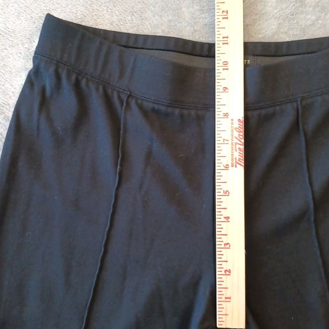 Talbots Talbots Pants Womens Medium Black Skinny Ankle Zip Pull On 30 In 27 In Inseam 30x27 Regular Stretch Elastic Waist Casual Modern Shape Ladies R ight? Size 32" / US 10 / IT 46 - 4 Thumbnail