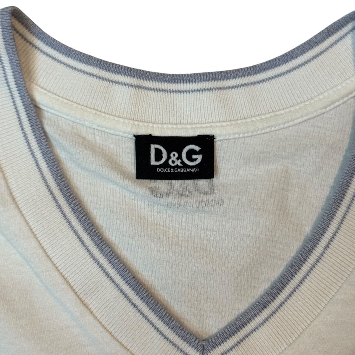 Dolce & Gabbana Dolce & Gabbana Embroidered T-Shirt WORLD CLASS White,Y2K Size US XL / EU 56 / 4 - 4 Thumbnail