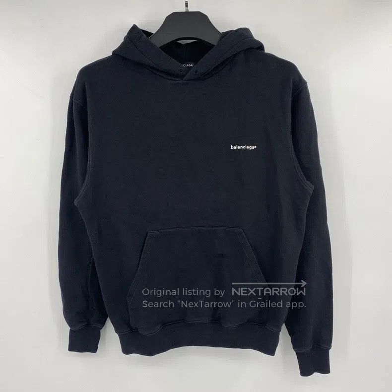 Balenciaga Balenciaga Chest Letter Hoodie Size US XS / EU 42 / 0 - 1 Thumbnail