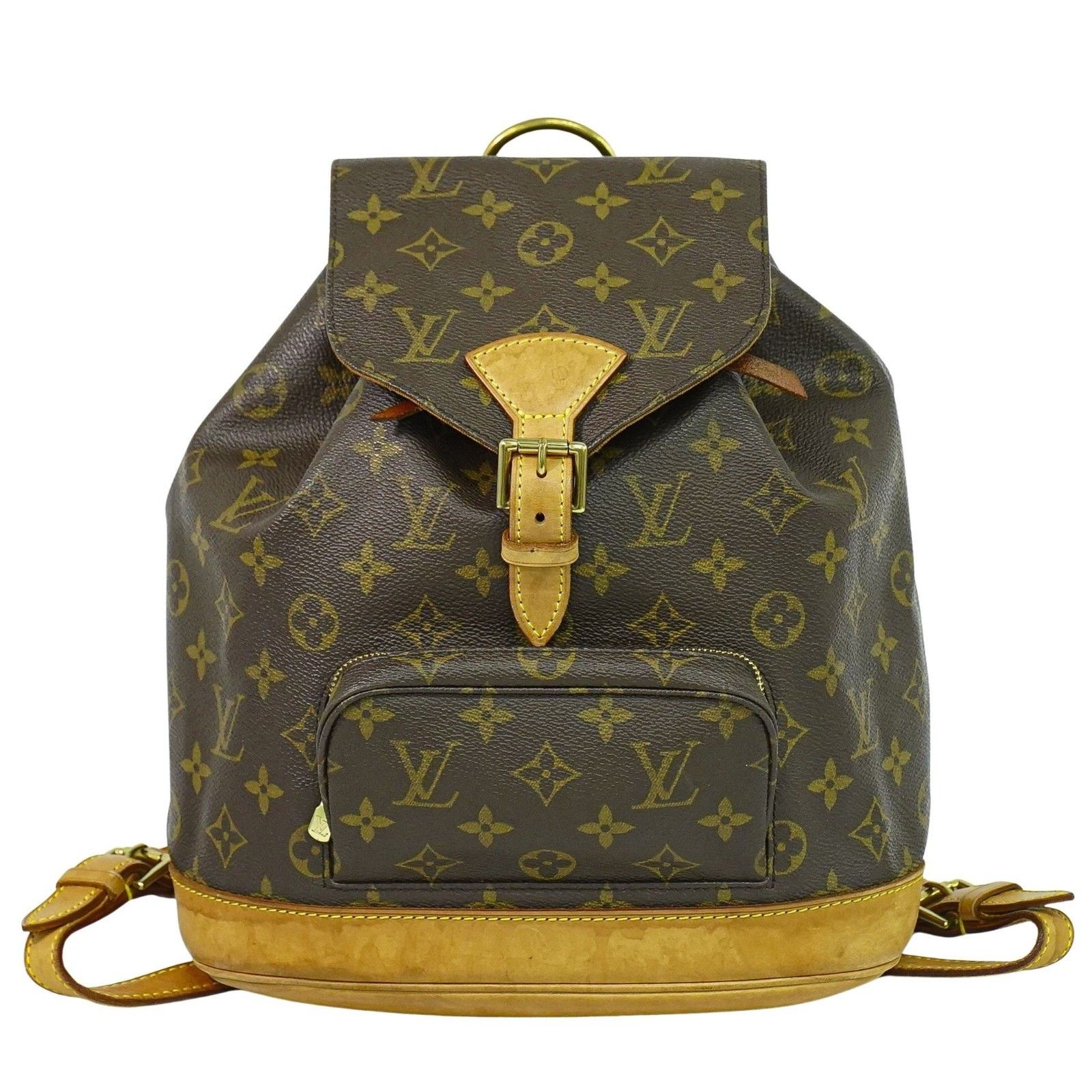 Louis Vuitton Louis Vuitton Vintage Montsouris Backpack Monogram Canvas Size ONE SIZE - 1 Thumbnail