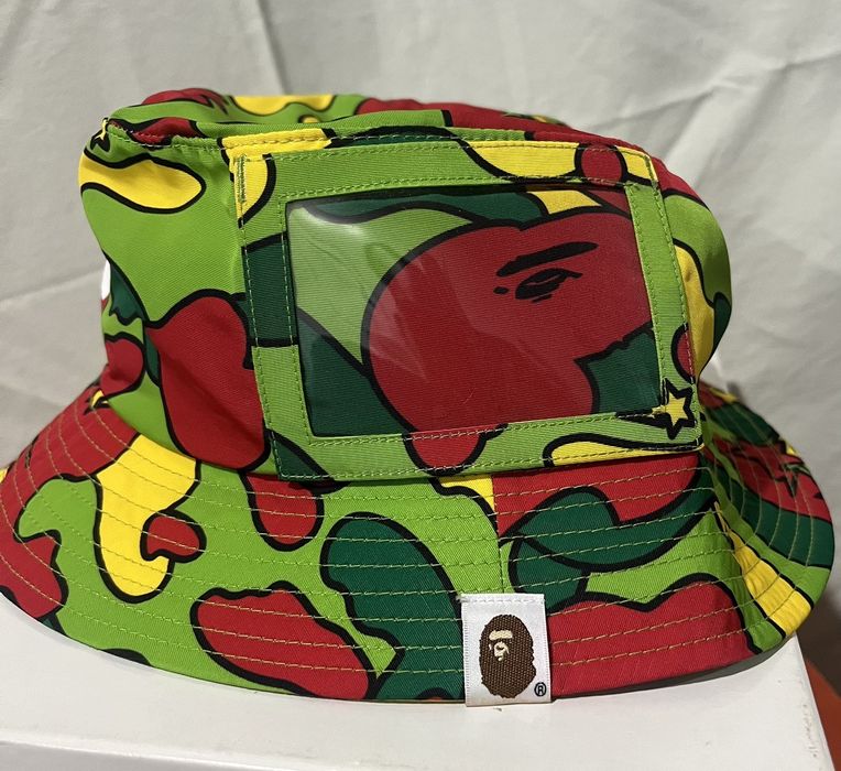 Bape Sta Camo Bucket Hat Grailed