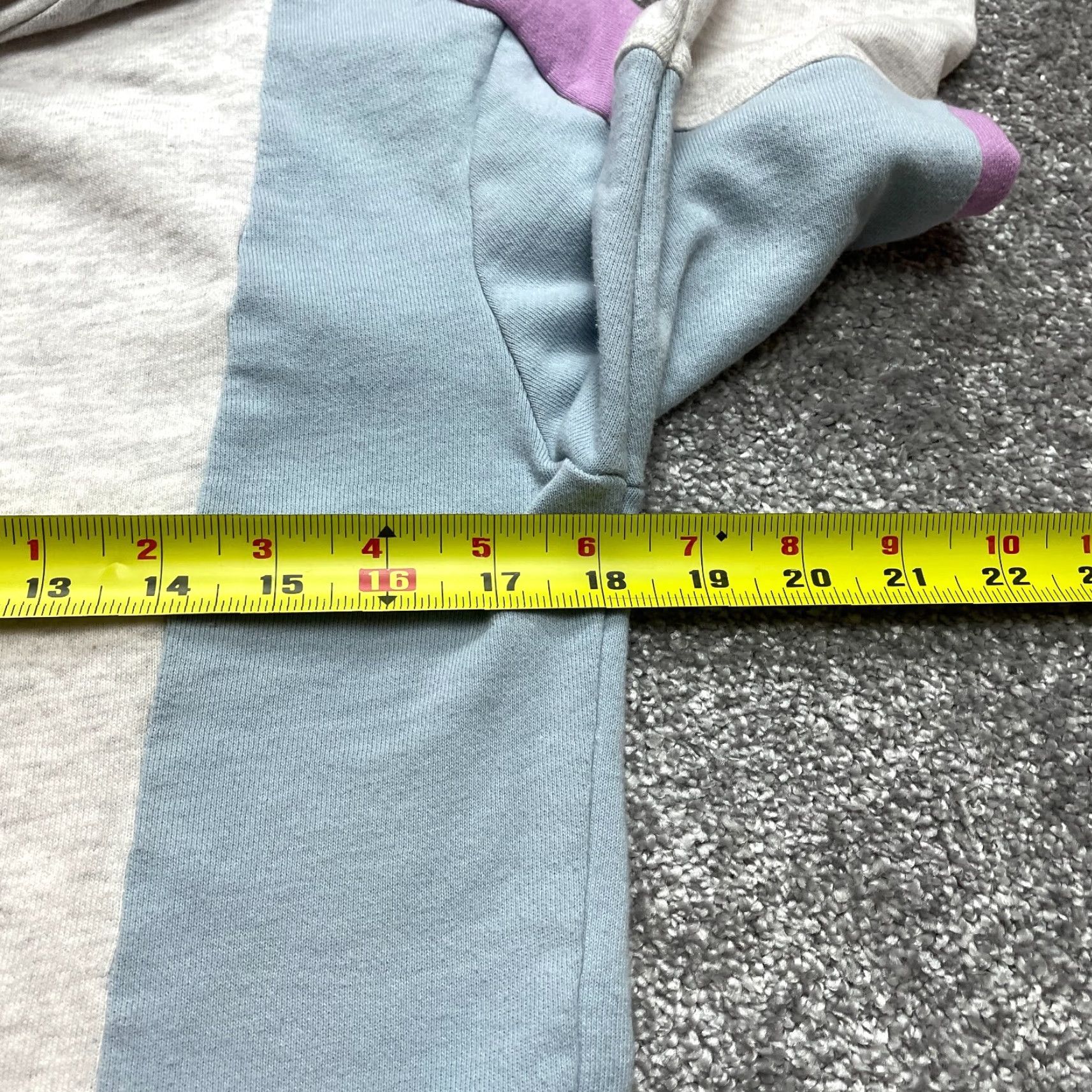 Champion Champion Hoodie Sweatshirt Womens S Gray Purple Hooded Pullover Crew Neck Long Sleeve Jersey Fleece Size S / US 4 / IT 40 - 6 Thumbnail