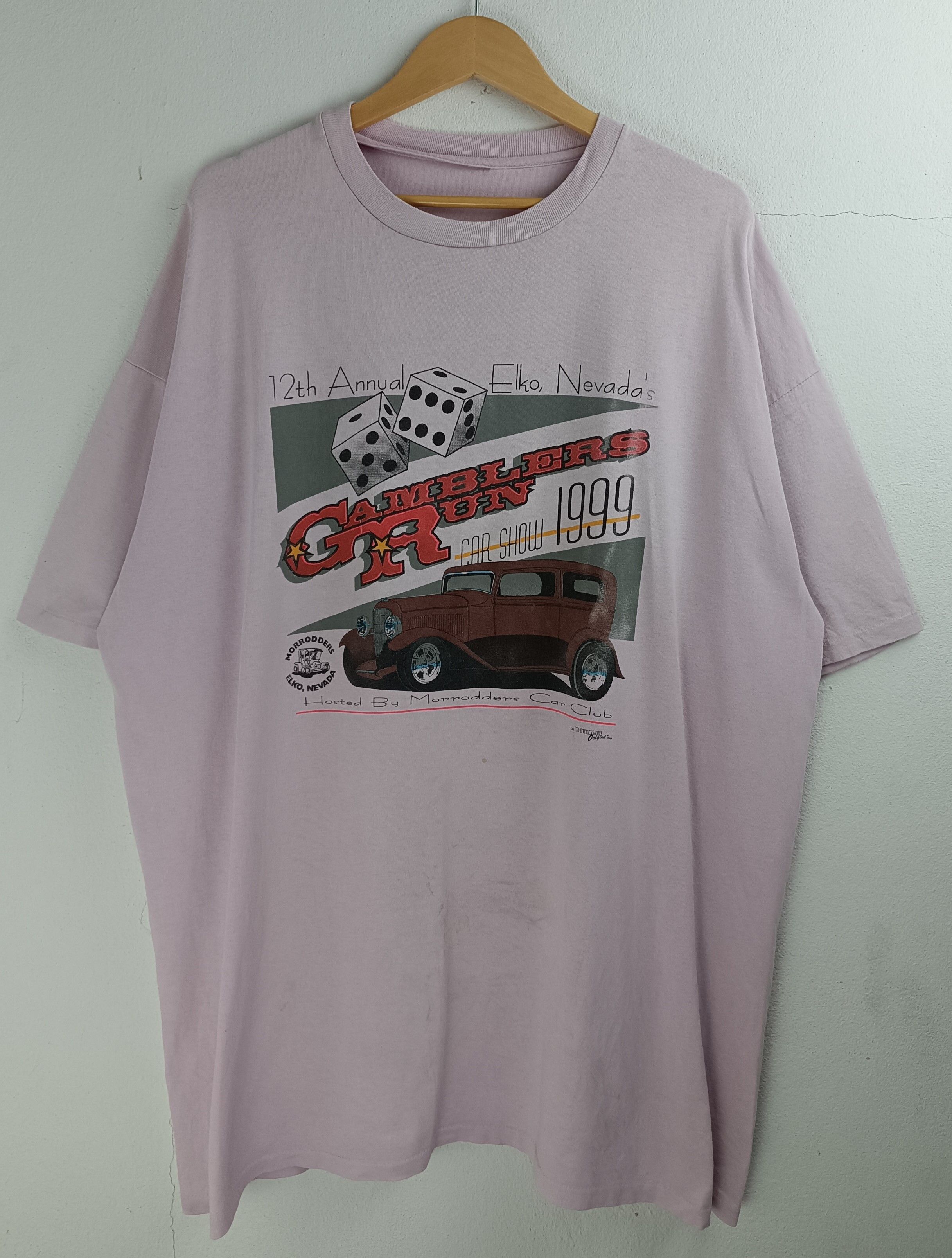 Vintage VINTAGE '99 GAMBLERS RUN MORRODDERS CLUB HOT ROD MUSCLE CAR Size US XXL / EU 58 / 5 - 3 Thumbnail