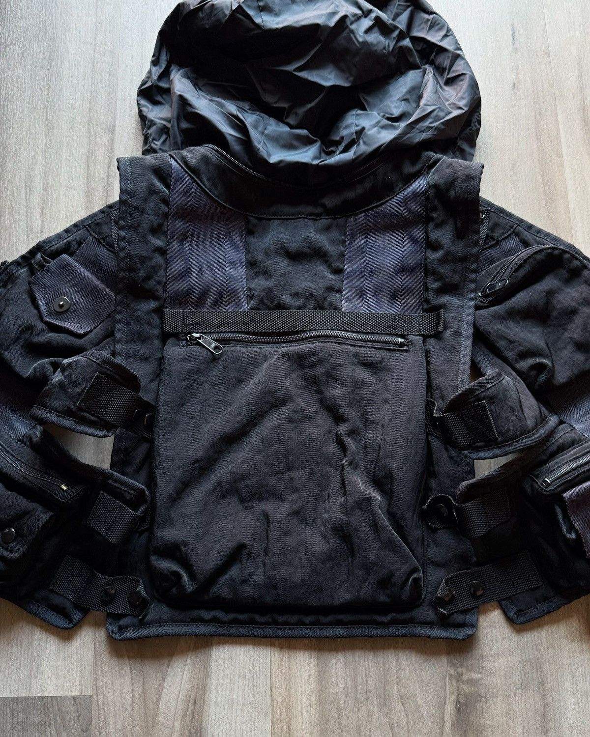 Issey Miyake Parachute Cargo Vest Size US M / EU 48-50 / 2 - 6 Thumbnail