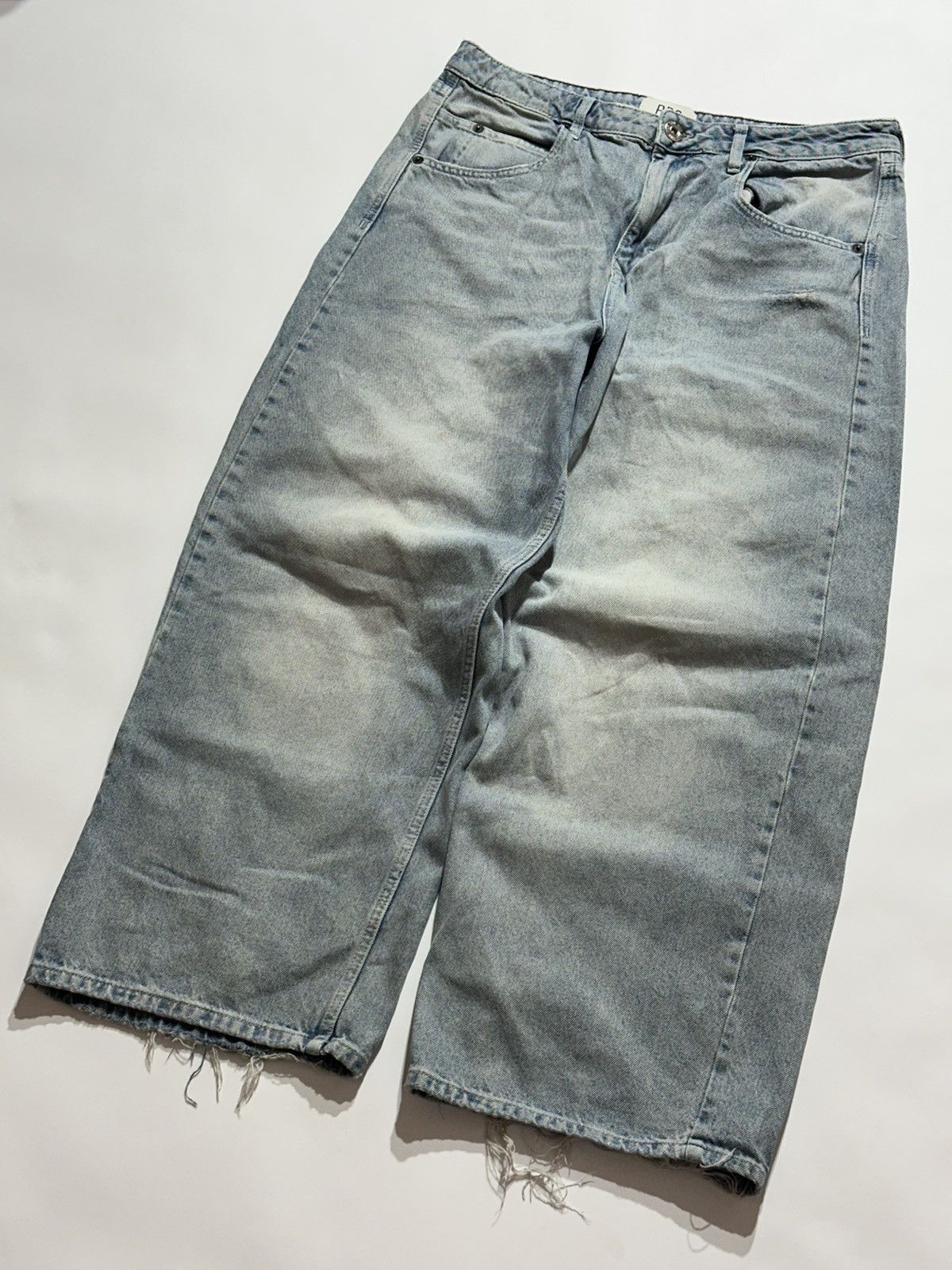 Bdg BDG Light Wash Baggy Jeans Size US 32 / EU 48 - 2 Thumbnail