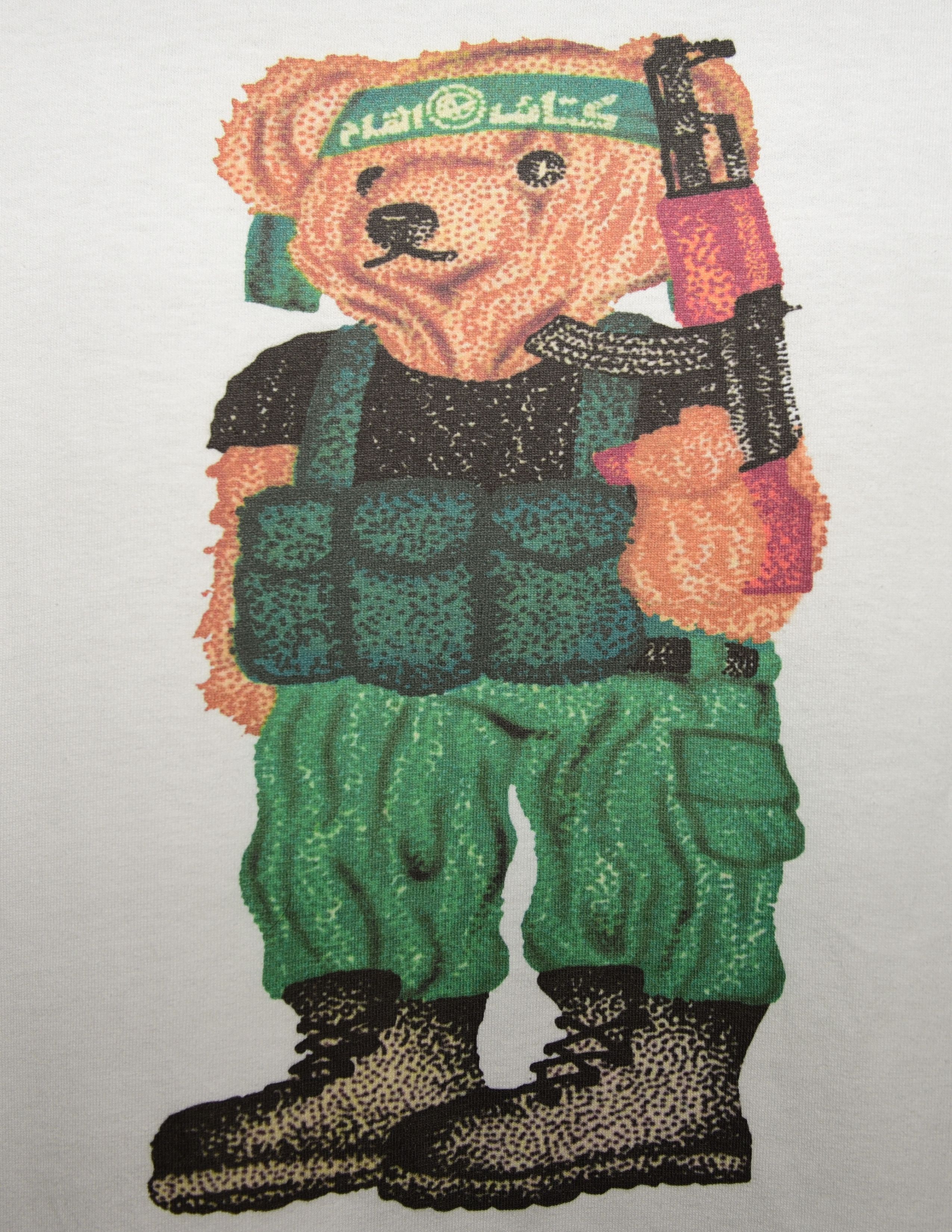 FUCT Been Shill Freedom Fighter Bear Tee Size US XXL / EU 58 / 5 - 3 Thumbnail