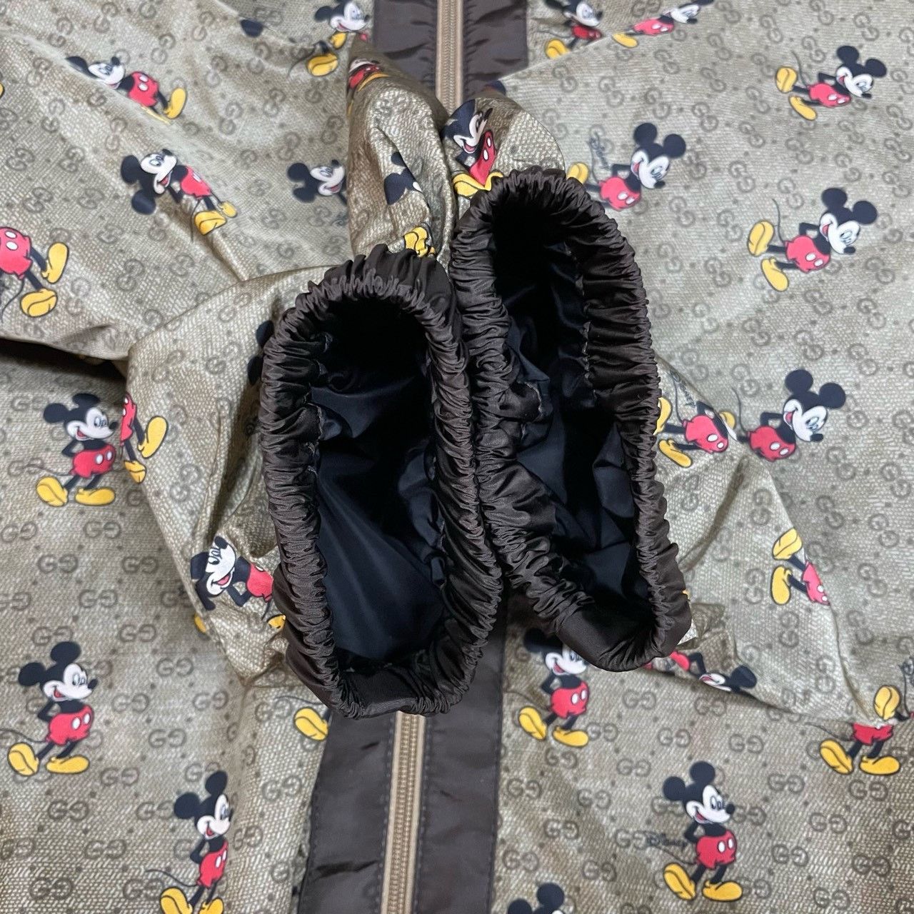 Gucci Gucci Brown Mickey full print windbreaker jacket 2501-Nexta Size US S / EU 44-46 / 1 - 4 Thumbnail
