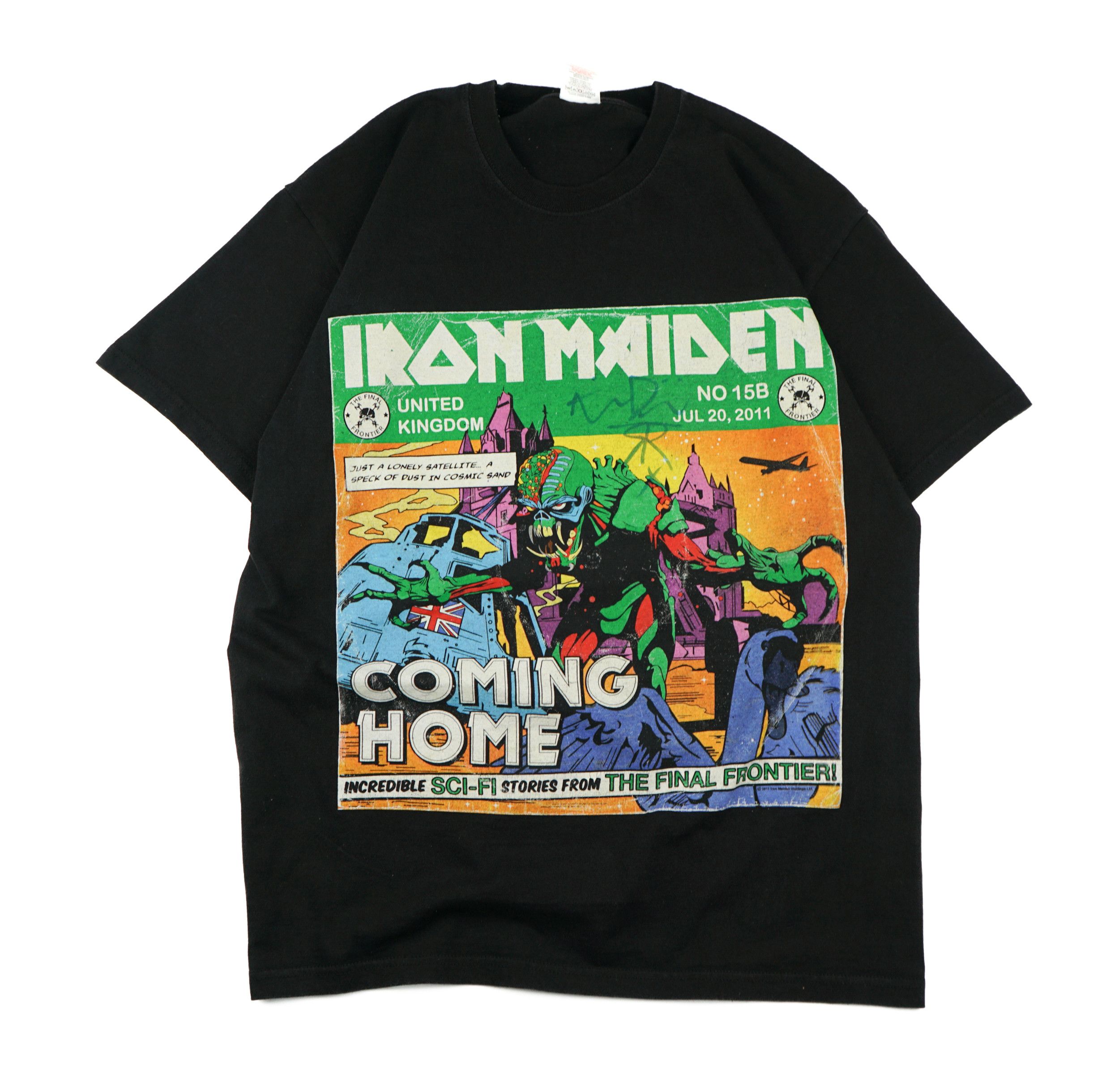 Band Tees × Vintage Vintage 2011 Iron Maiden T-Shirt The Final Frontier Size US M / EU 48-50 / 2 - 1 Thumbnail