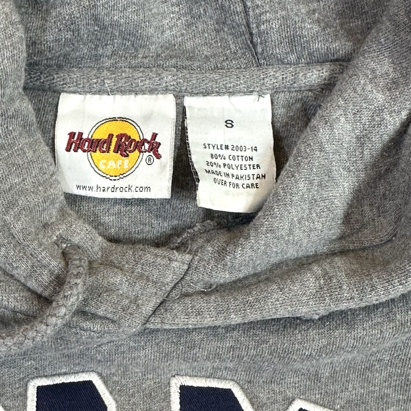 Hard Rock Cafe VINTAGE Hard Rock Cafe Atlantic City Hoodie Embroidered Spell Out Men's Small Size US S / EU 44-46 / 1 - 6 Thumbnail