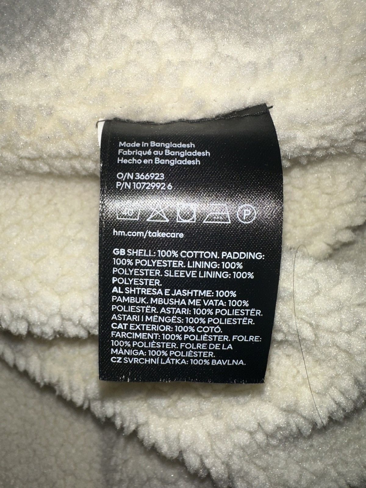 H&M H&M Sherpa Lined Plaid Flannel Jacket Size US L / EU 52-54 / 3 - 5 Thumbnail