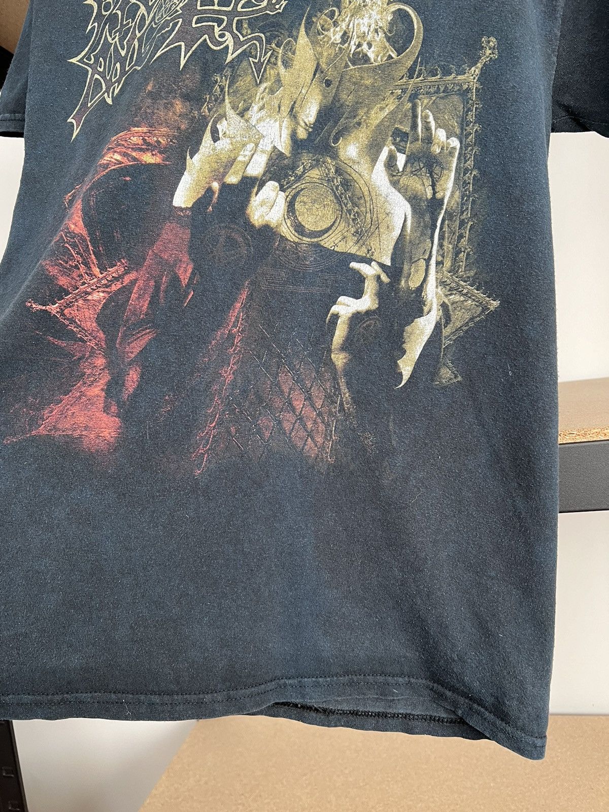 Band Tees Vintage 2011 Morbid Angel Illud Divinum Insanus Death Metal Size US M / EU 48-50 / 2 - 8 Thumbnail