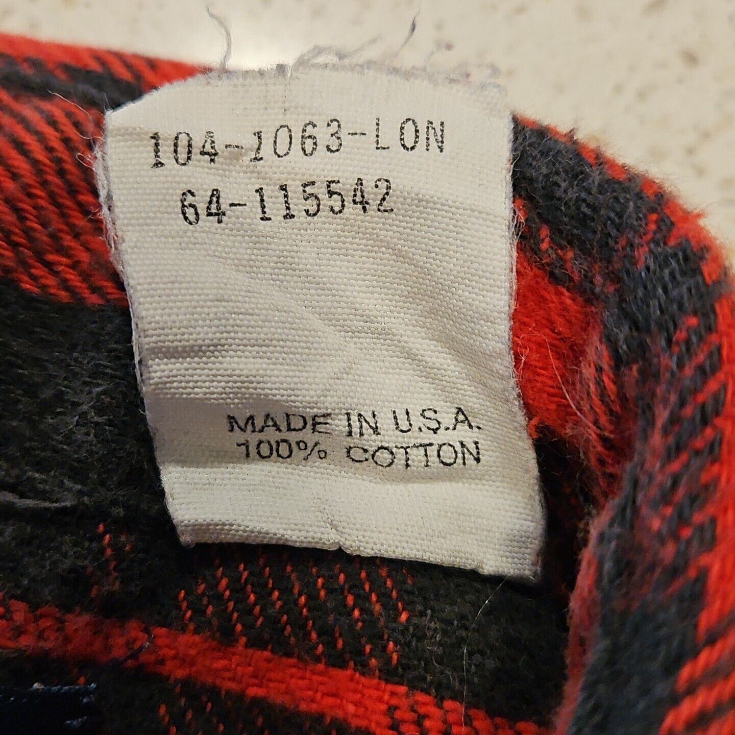 Oshkosh Vtg OshKosh B'gosh Flannel Shirt Mens XL Red Buffalo Plaid G Size US XL / EU 56 / 4 - 9 Thumbnail