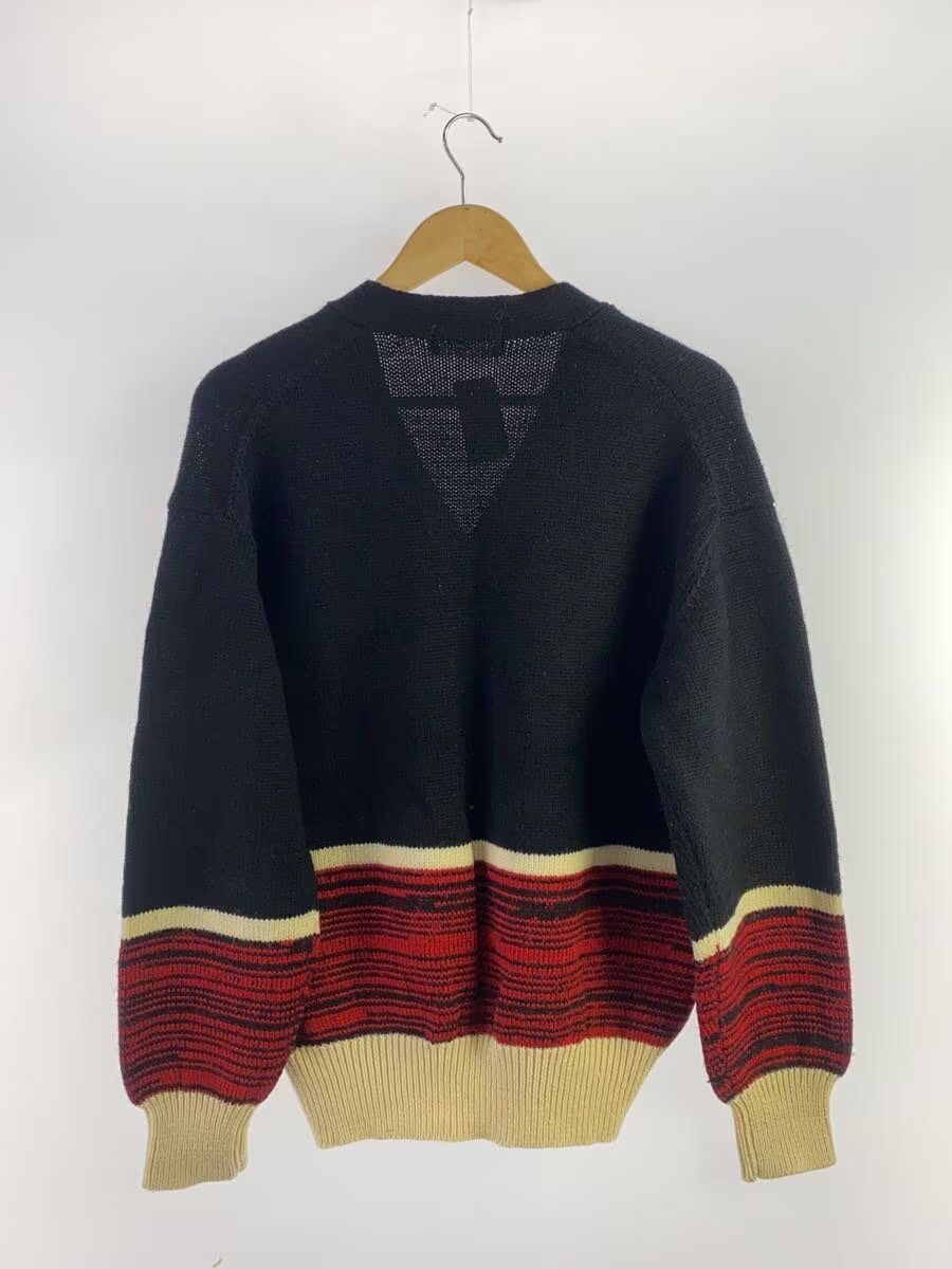 Comme des Garcons × Comme des Garcons Homme AW91 Striped Wool Knit Cardigan Size US L / EU 52-54 / 3 - 2 Thumbnail
