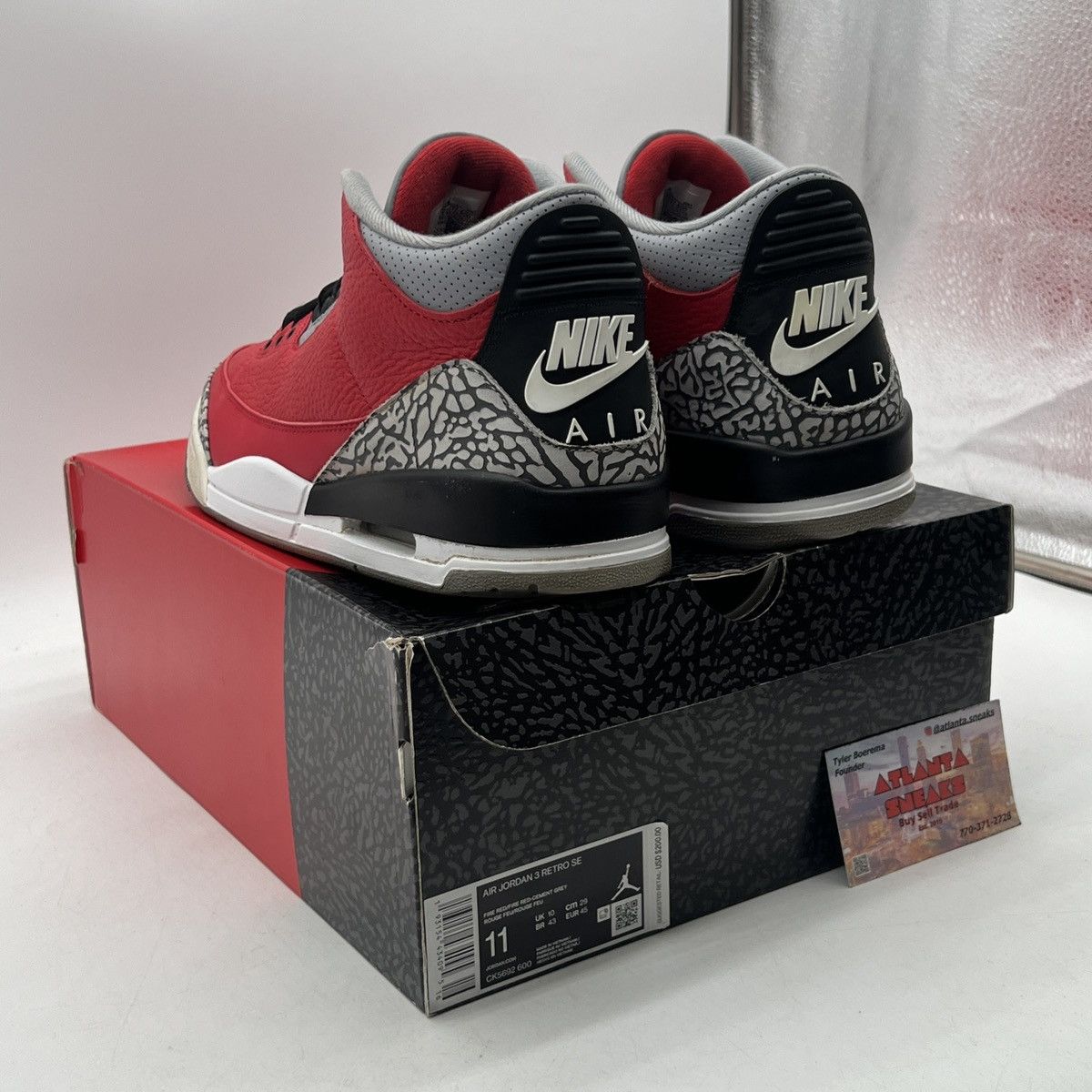 Jordan Brand Air Jordan 3 unite Size US 11 / EU 44 - 4 Thumbnail