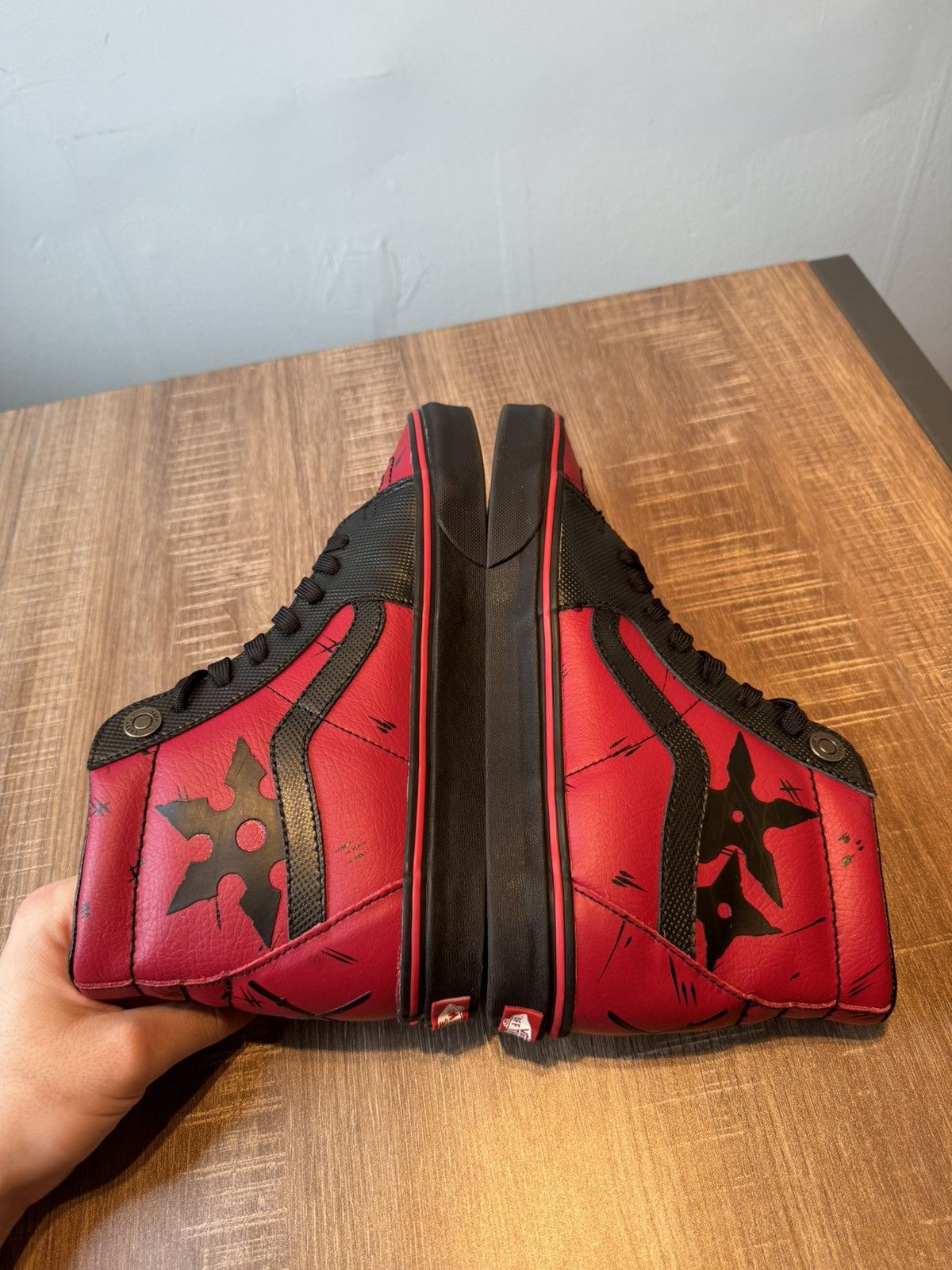 Vans Vans SK-8 Hi Marvel Deadpool Limited Edition Mens Size 8.5 Size US 8.5 / EU 41-42 - 5 Thumbnail