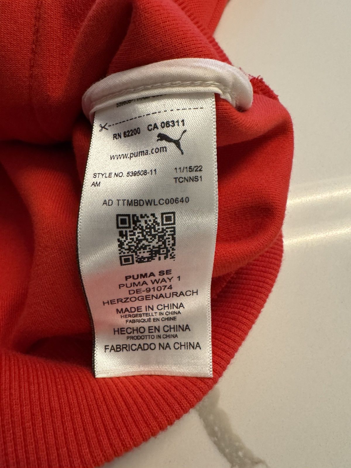 Puma × Rhude Puma & Rhude Size US L / EU 52-54 / 3 - 4 Thumbnail
