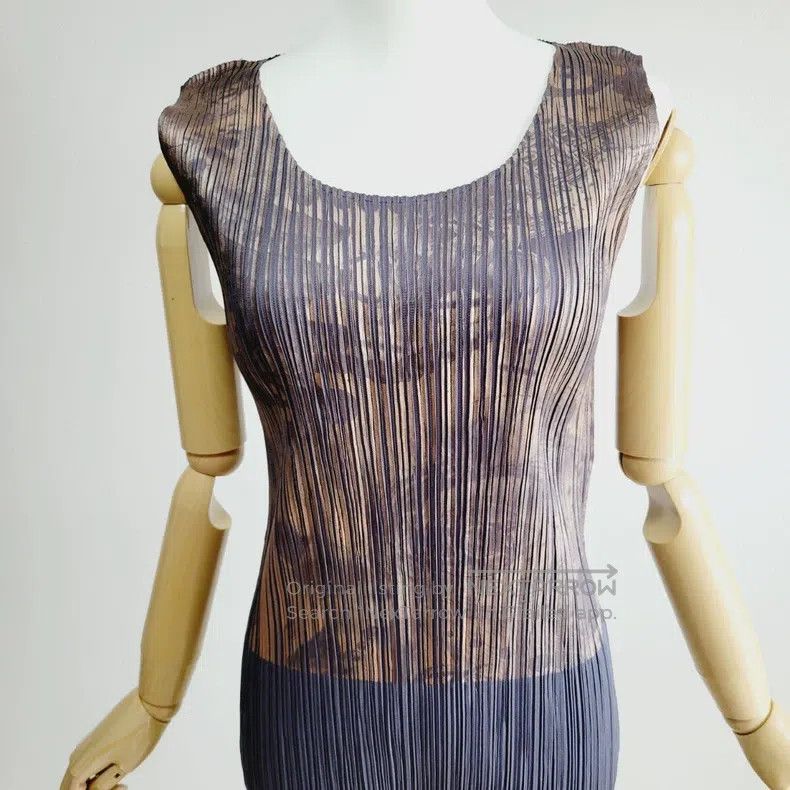Issey Miyake Issey Miyake Color-block Dress Size M / US 6-8 / IT 42-44 - 7 Thumbnail