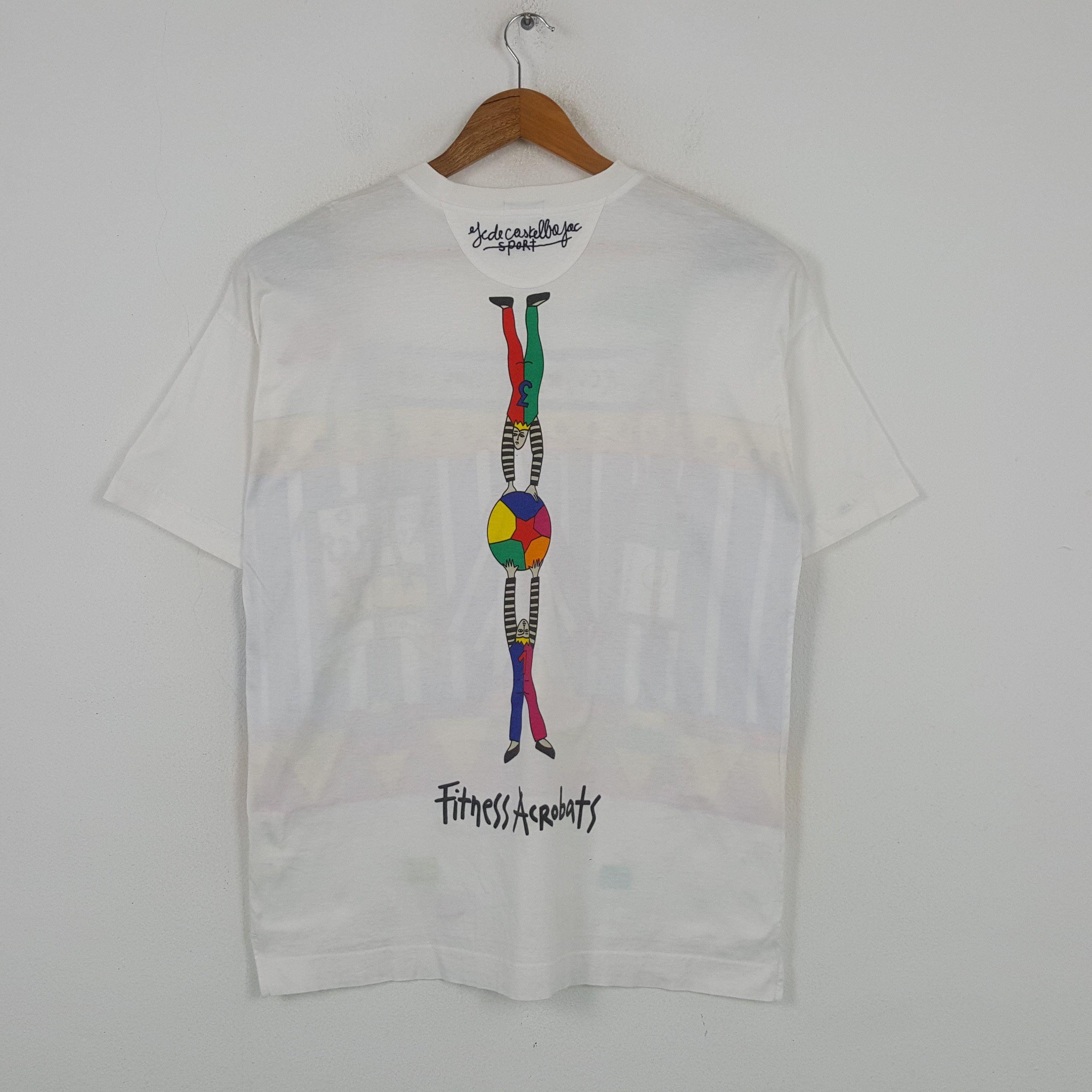 Designer × Jean Charles De Castelbajac × Vintage Vintage Jean Charles De Castelbajac Designer T-shirt C294N6 Size US L / EU 52-54 / 3 - 3 Thumbnail