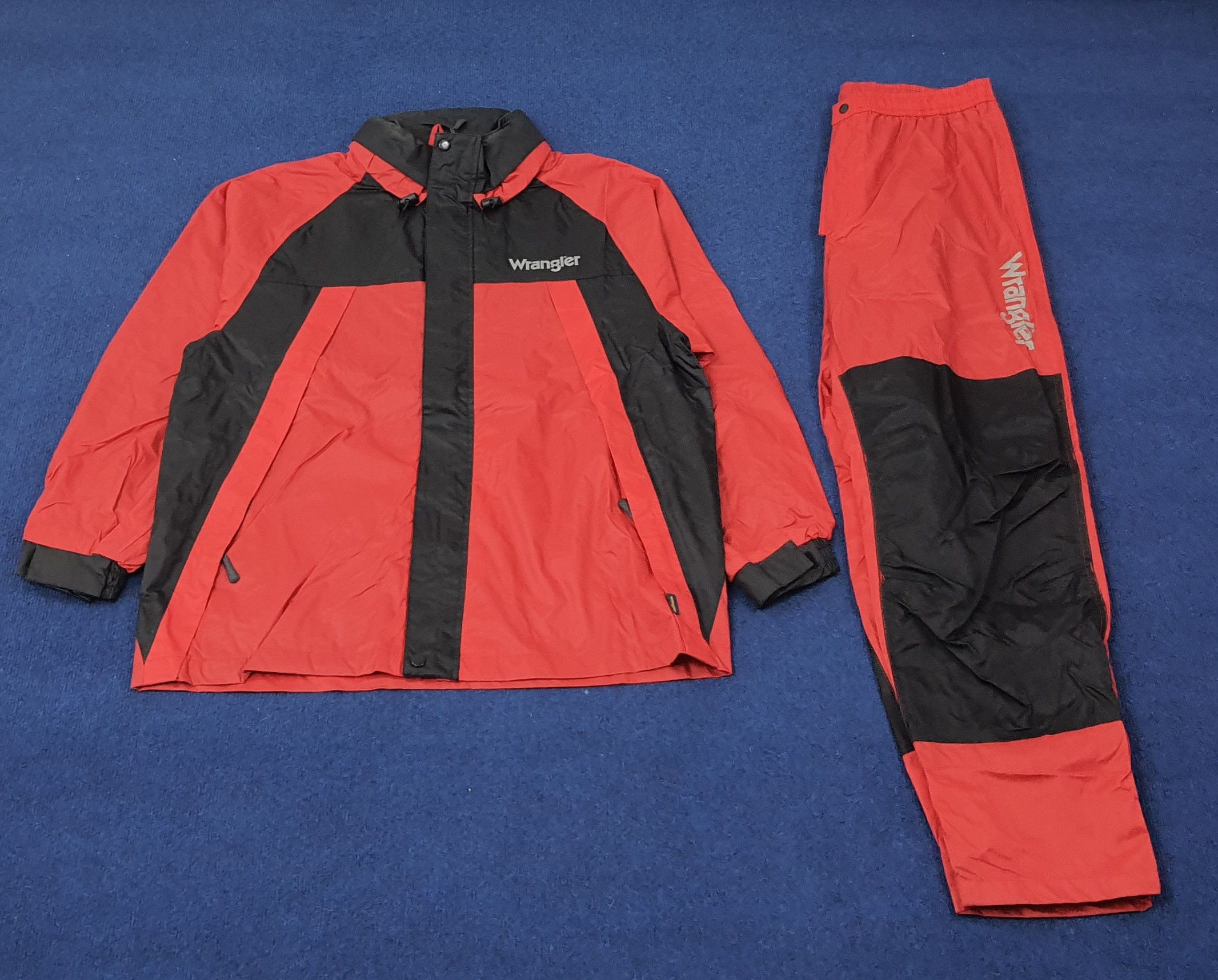 Vintage × Wrangler Vintage Wrangler Windbreaker Ski Winter Set Jacket C234N10 Size US XL / EU 56 / 4 - 1 Thumbnail
