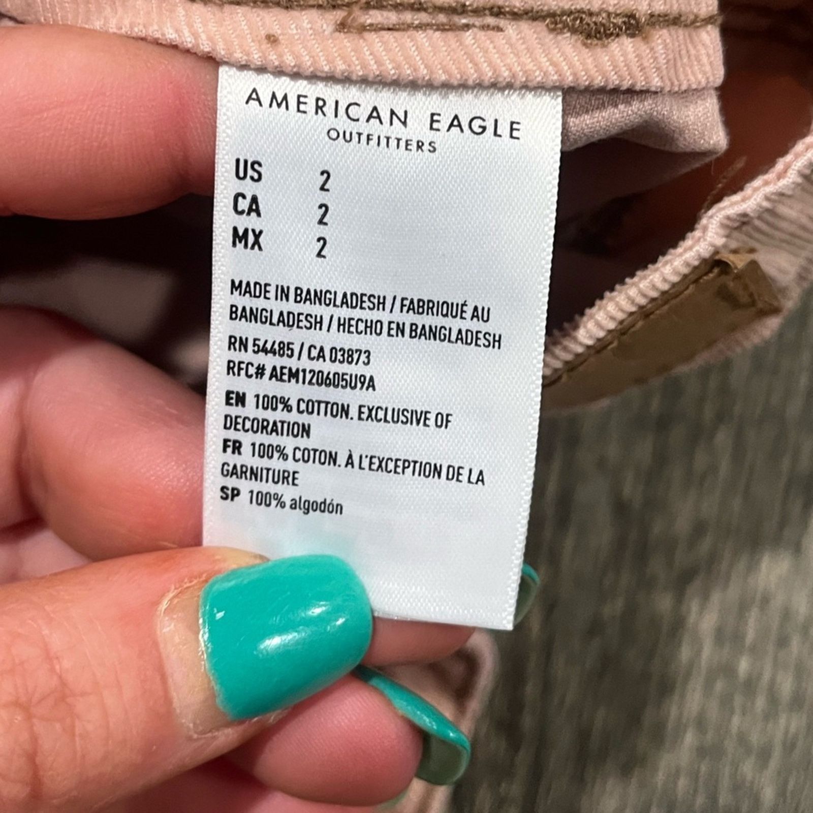 American Eagle Outfitters American Eagle 90's Shorts Cargo Pockets High Rise Pink Size 26" / US 2 / IT 38 - 6 Thumbnail