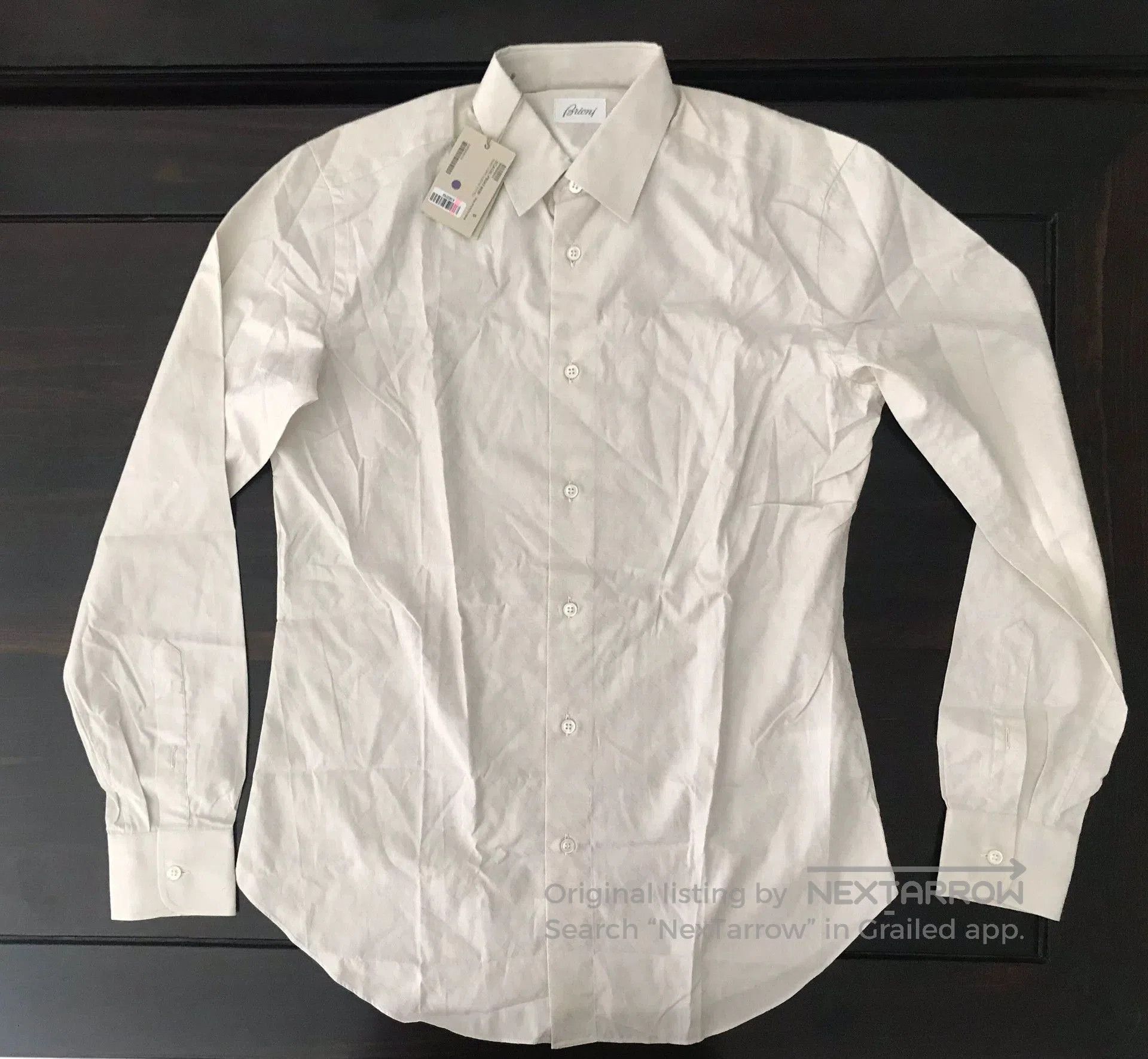 Ermenegildo Zegna new brioni jacquard shirt size S. Size US S / EU 44-46 / 1 - 1 Thumbnail