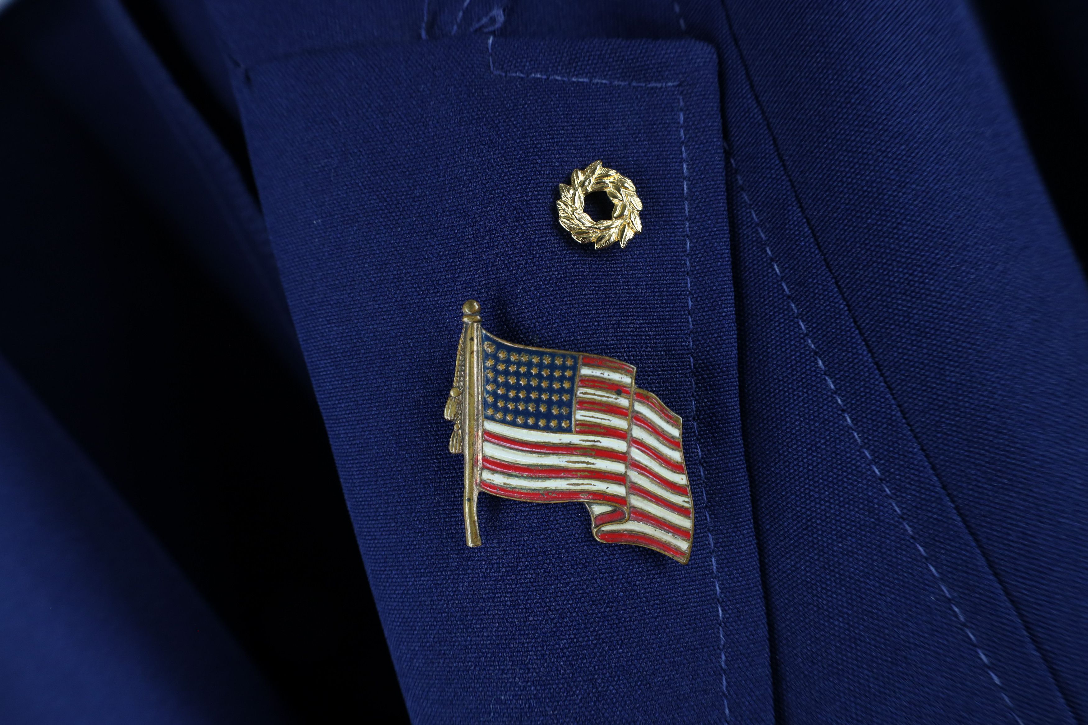 Vintage Vintage 90s Streetwear 2 Button Blazer Suit Jacket Blue USA Size XXL / US 16-18 / IT 52-54 - 4 Thumbnail