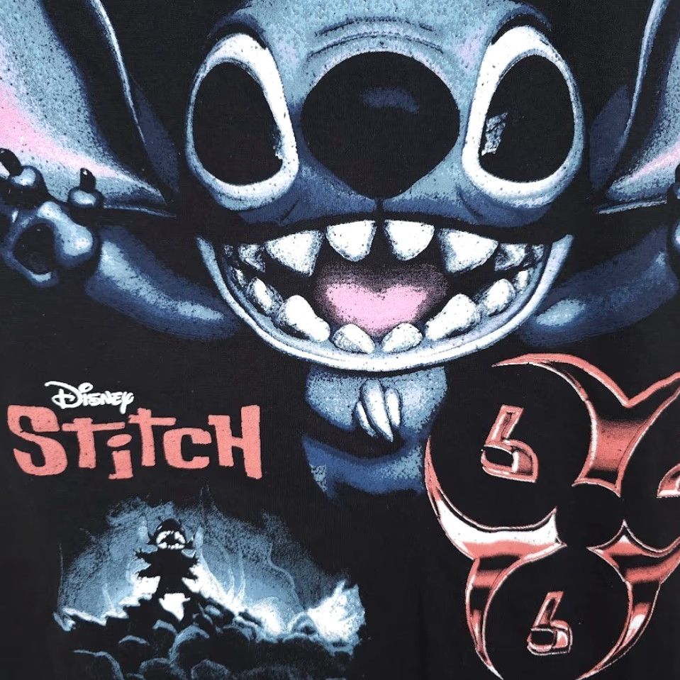 Disney Lilo & Stitch T Shirt Mens Size Medium Black Disney Shirt Size US M / EU 48-50 / 2 - 4 Thumbnail