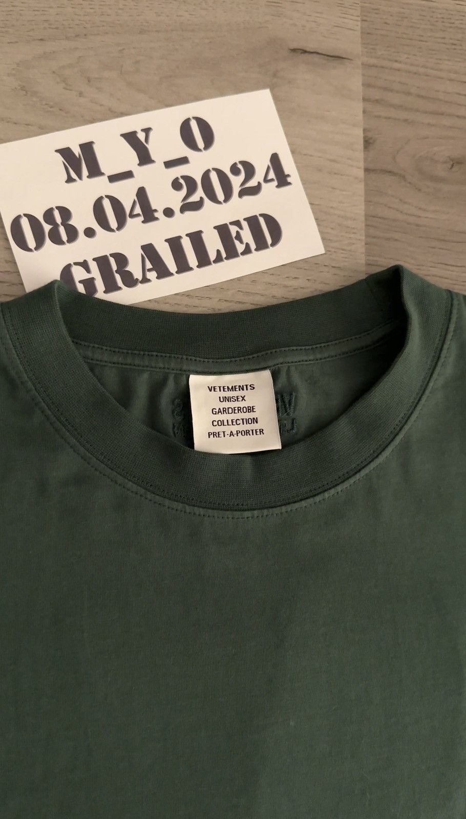 Vetements Vetements Polizei T-Shirt Size US M / EU 48-50 / 2 - 5 Thumbnail