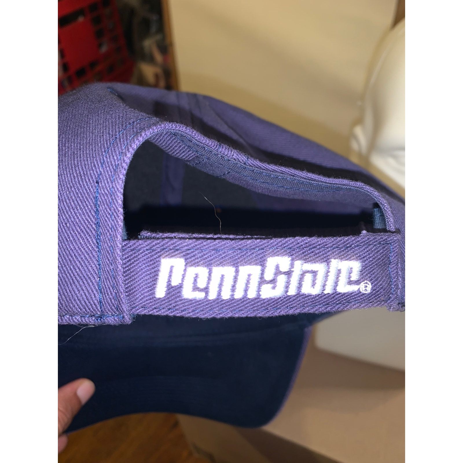 NCAA Penn State Nittany Lions Hat Navy Blue NCAA Adjustable Cap Size ONE SIZE - 7 Thumbnail