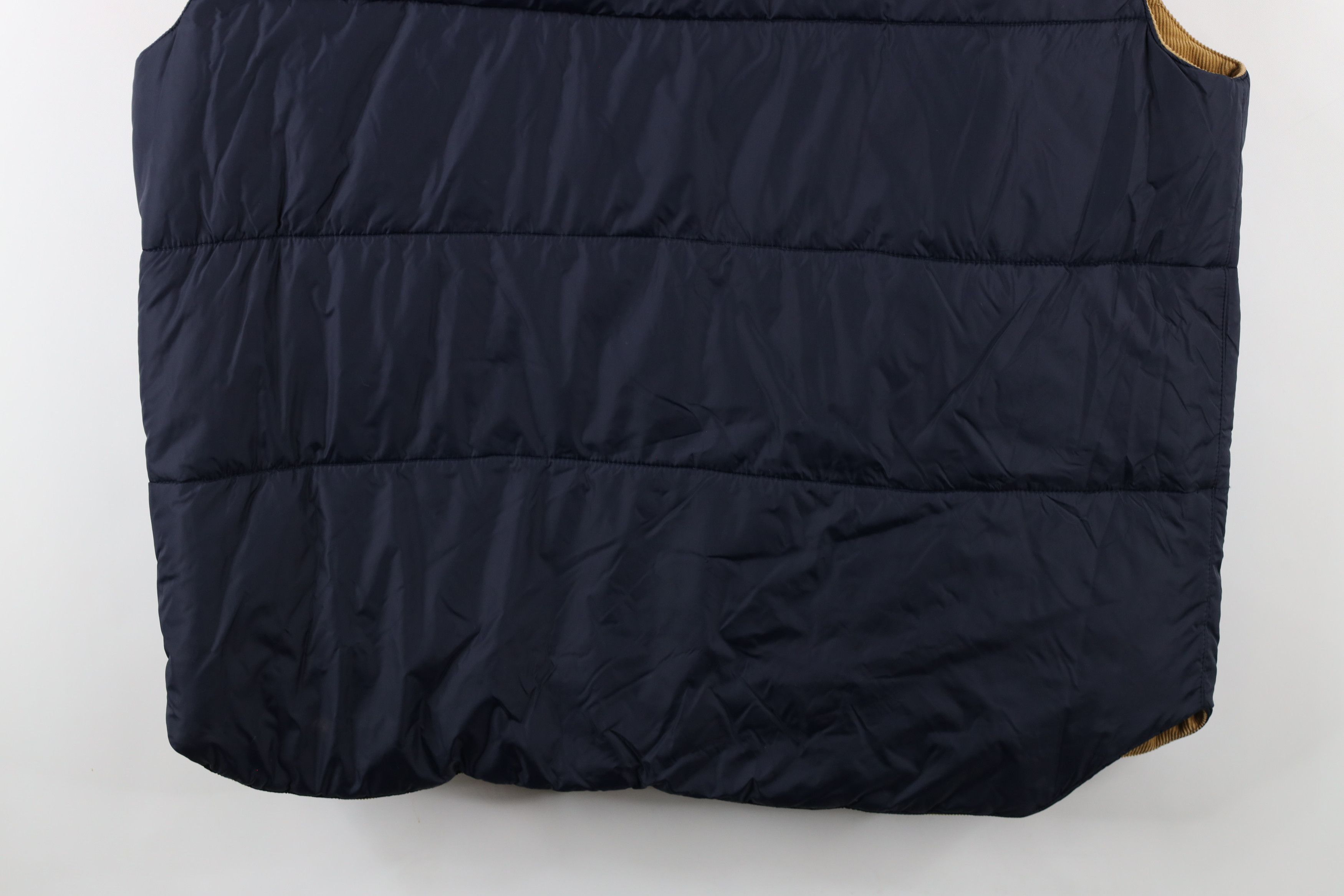 Nautica × Vintage Vintage 90s Nautica Reversible Corduroy Puffer Vest Jacket Size US XL / EU 56 / 4 - 11 Thumbnail