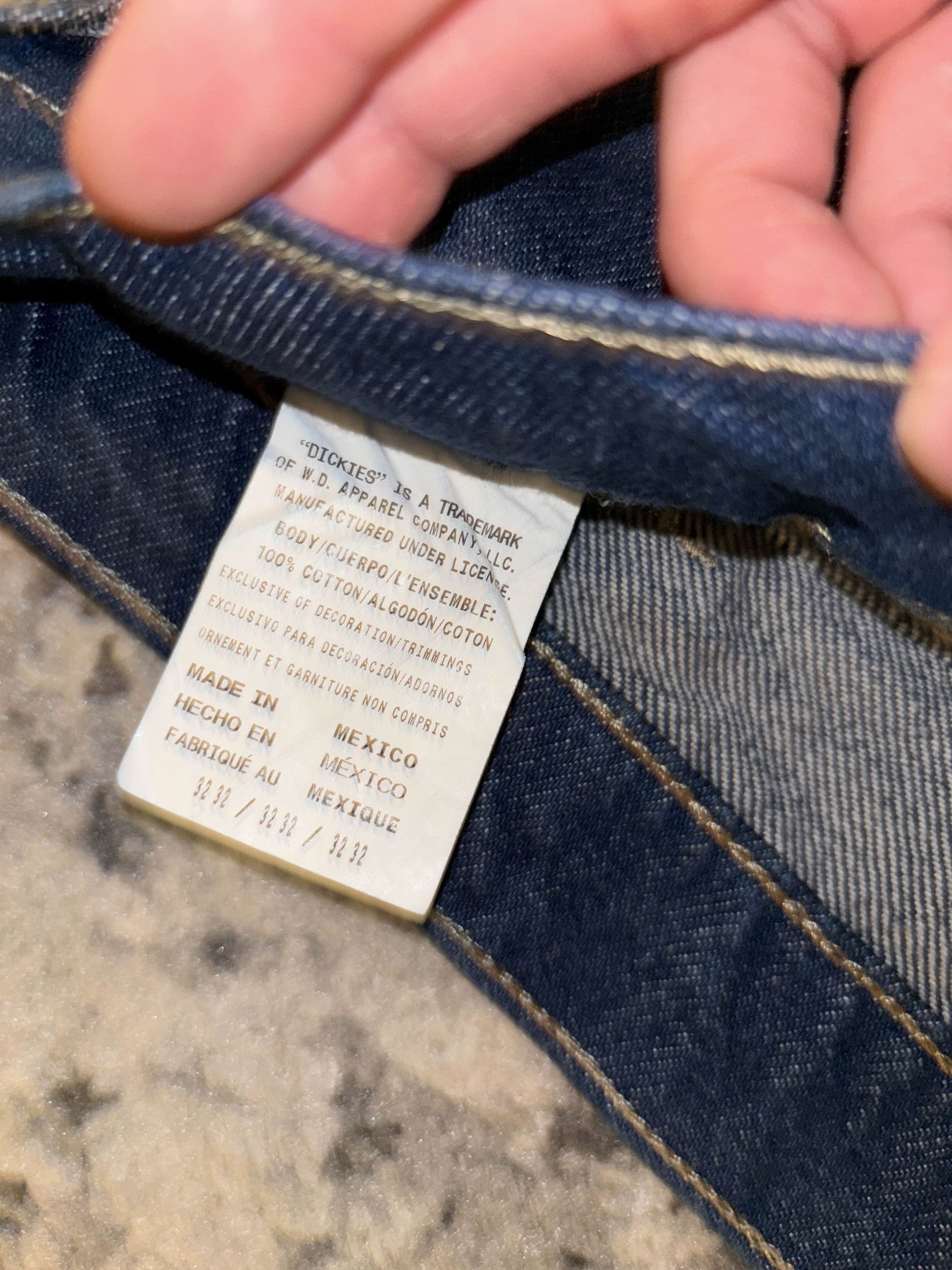 Dickies Vintage 90s Dickies Carpenter Workwear Jeans Size US 32 / EU 48 - 3 Thumbnail