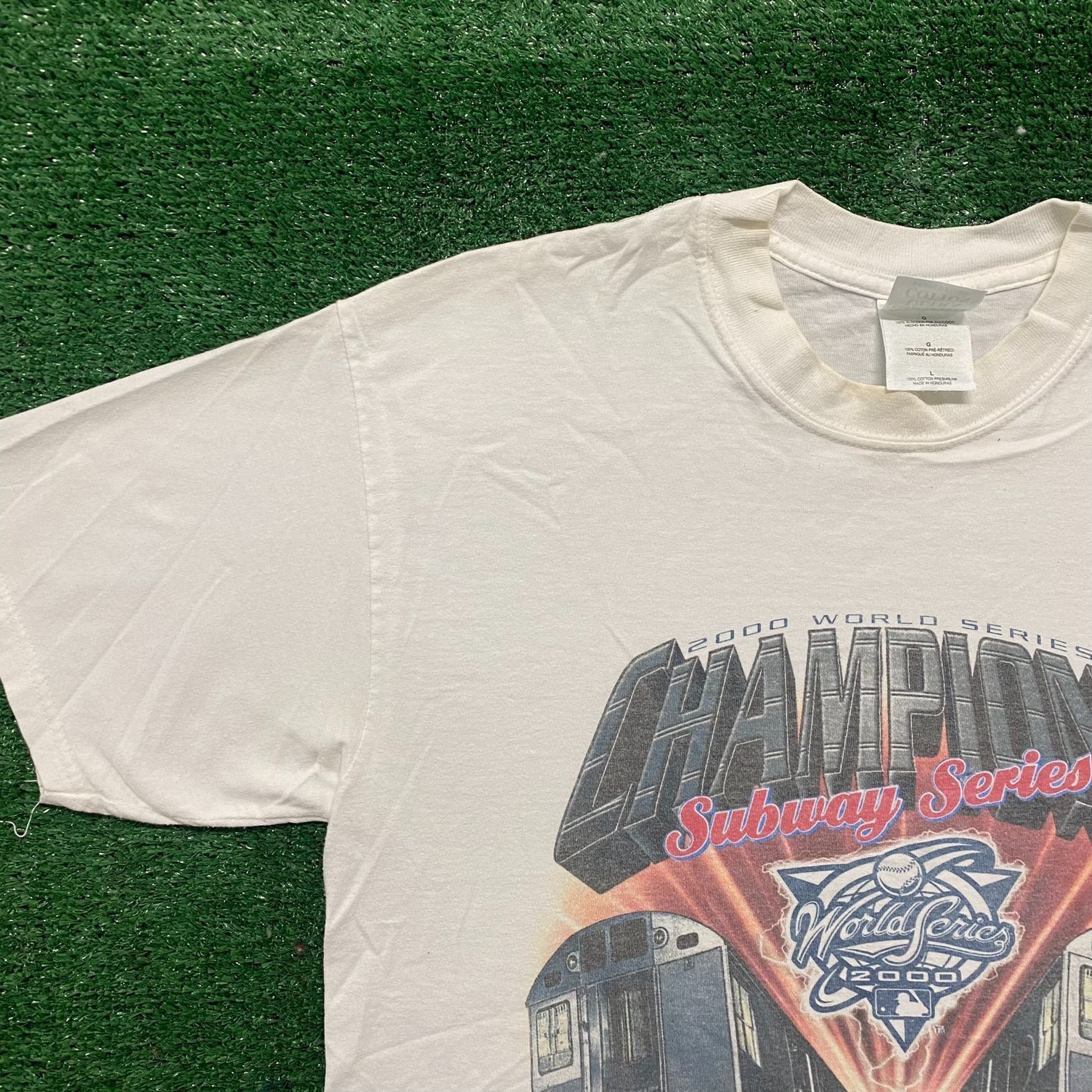 New York Yankees Vintage Y2K New York Yankees Shirt Subway Series MLB Tee Size US L / EU 52-54 / 3 - 2 Thumbnail