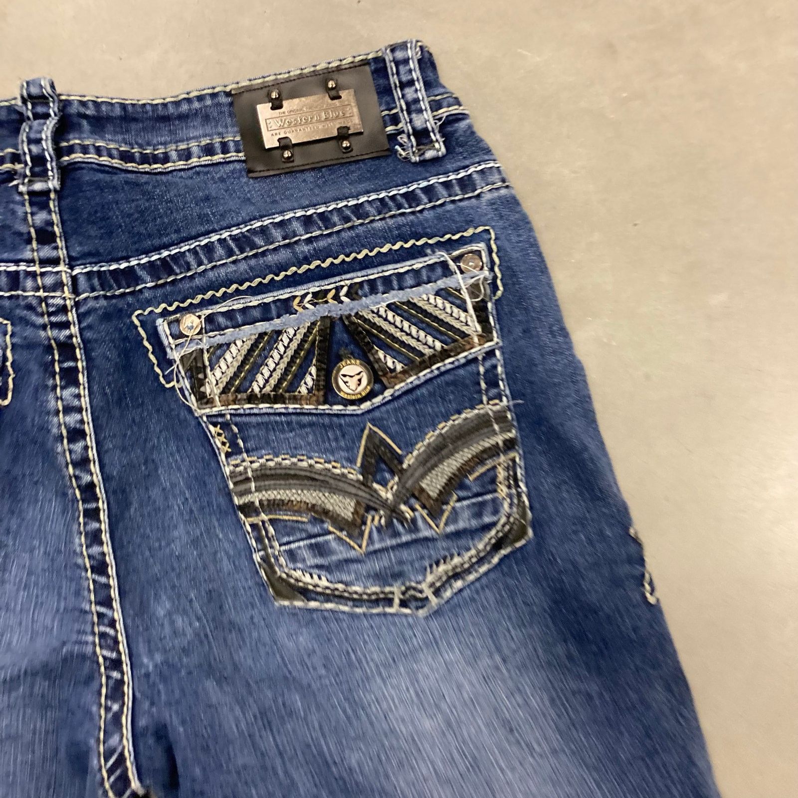 Vintage vintage y2k western blues jeans 34x30 Size US 34 / EU 50 - 3 Thumbnail