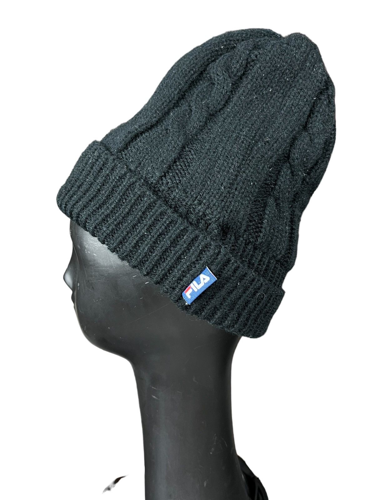 Fila Fila Golf Black Beanie Size ONE SIZE - 3 Thumbnail