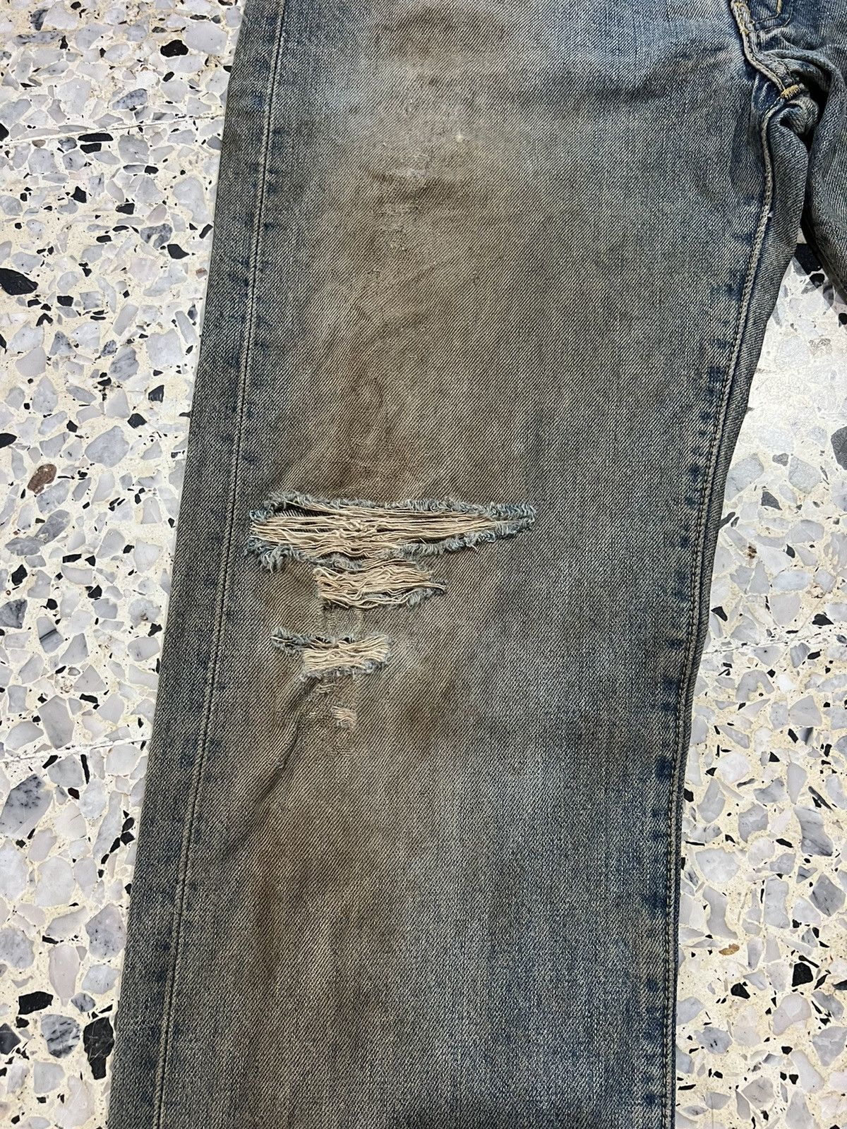 Levi's Vintage Clothing Vintage Levis 503B Selvedge Big E Denim Jeans Size US 30 / EU 46 - 5 Thumbnail