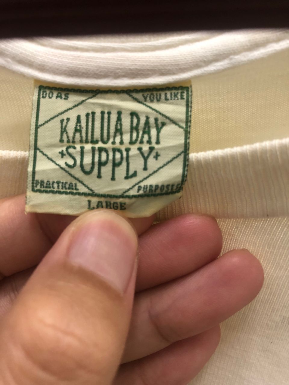 Vintage VINTAGE KAILUA BAY SUPPLY do as you like 1950 size L Size US L / EU 52-54 / 3 - 7 Thumbnail