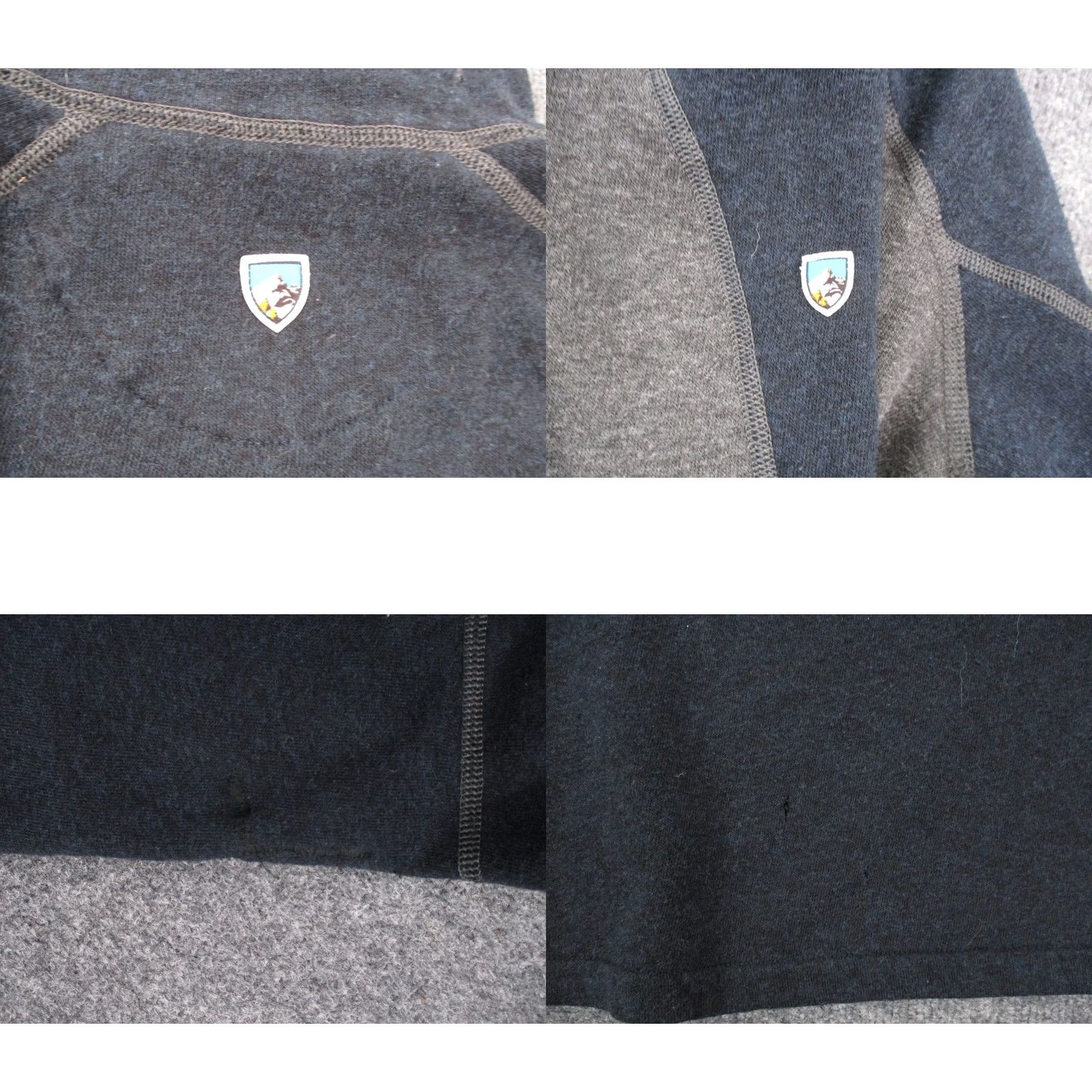 Layer 8 Kuhl Jacket Mens M Blue Acrylic Active Lightweight Hiking Camping Base Layer Jacket Size M / US 6-8 / IT 42-44 - 9 Thumbnail
